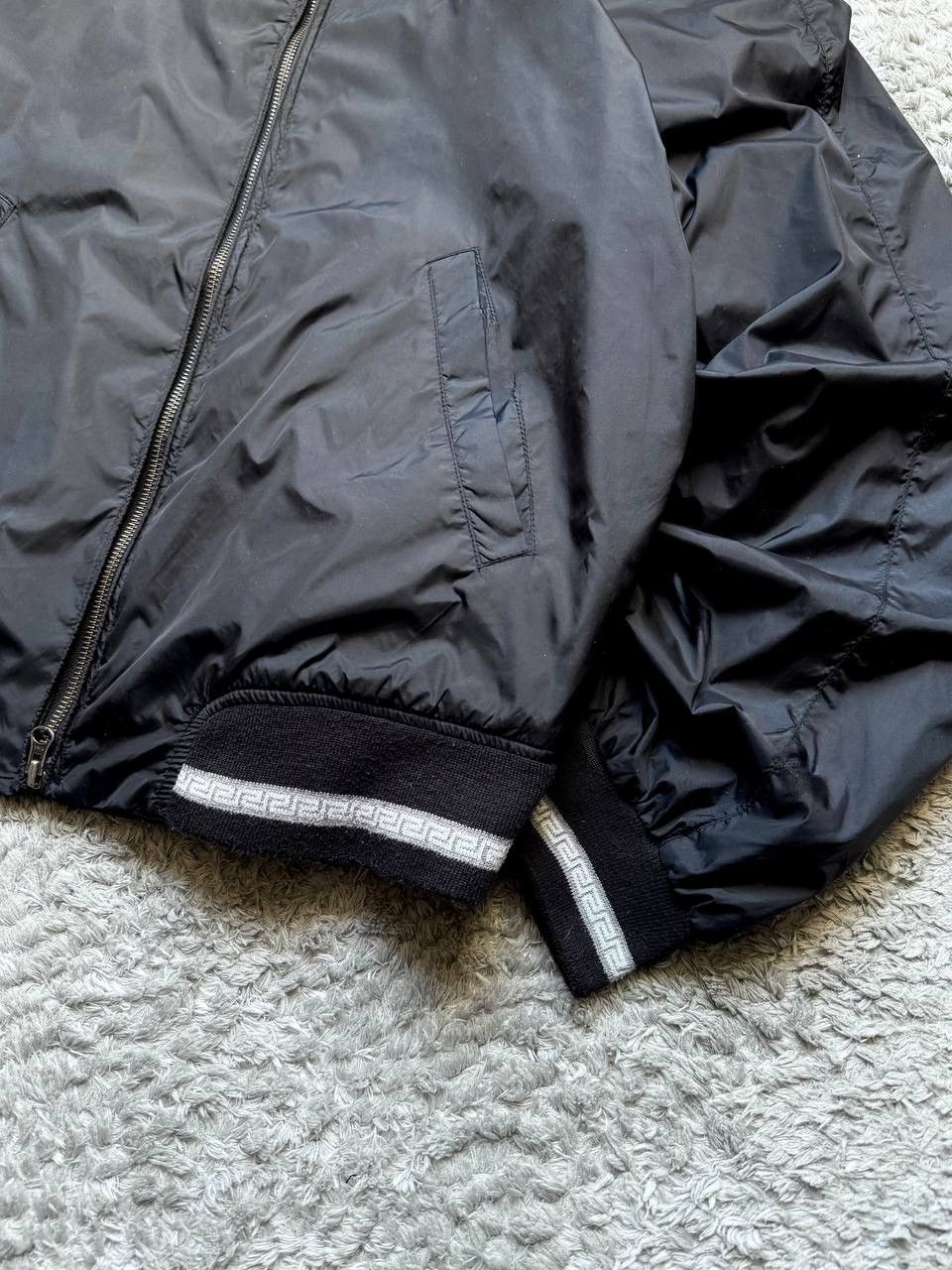 Versace 00s Versace Vintage Oversized Bomber Jacket Rare Size US XL / EU 56 / 4 - 3 Thumbnail