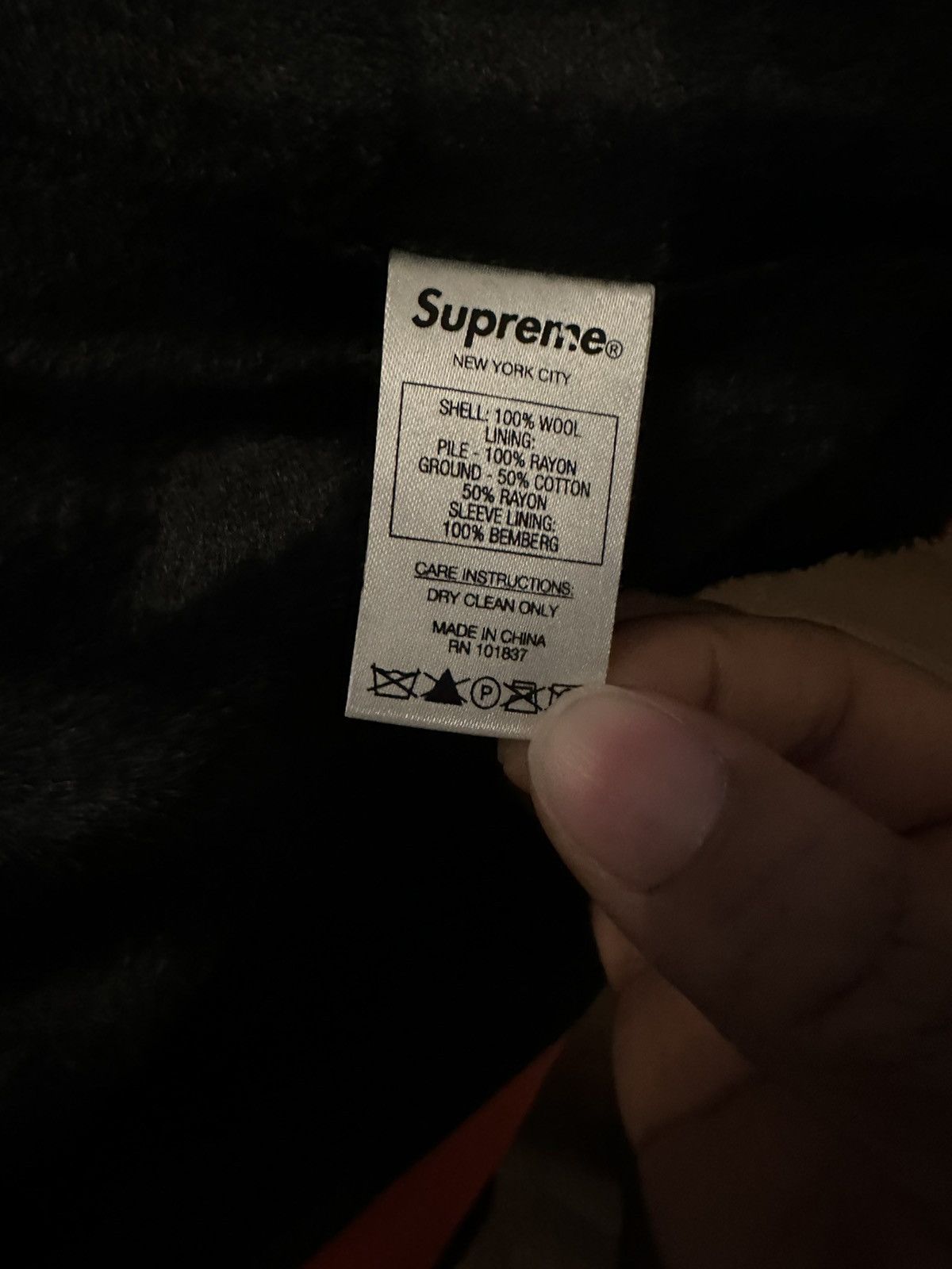 Supreme Supreme wool orange trench coat Size US M / EU 48-50 / 2 - 7 Thumbnail