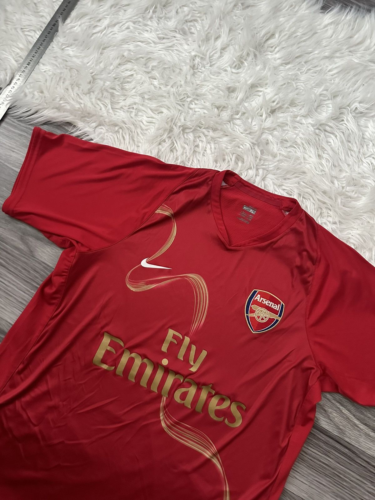 Nike Nike Vintage Arsenal Training Jersey Rare Hype y2k blockcore Size US XL / EU 56 / 4 - 3 Thumbnail