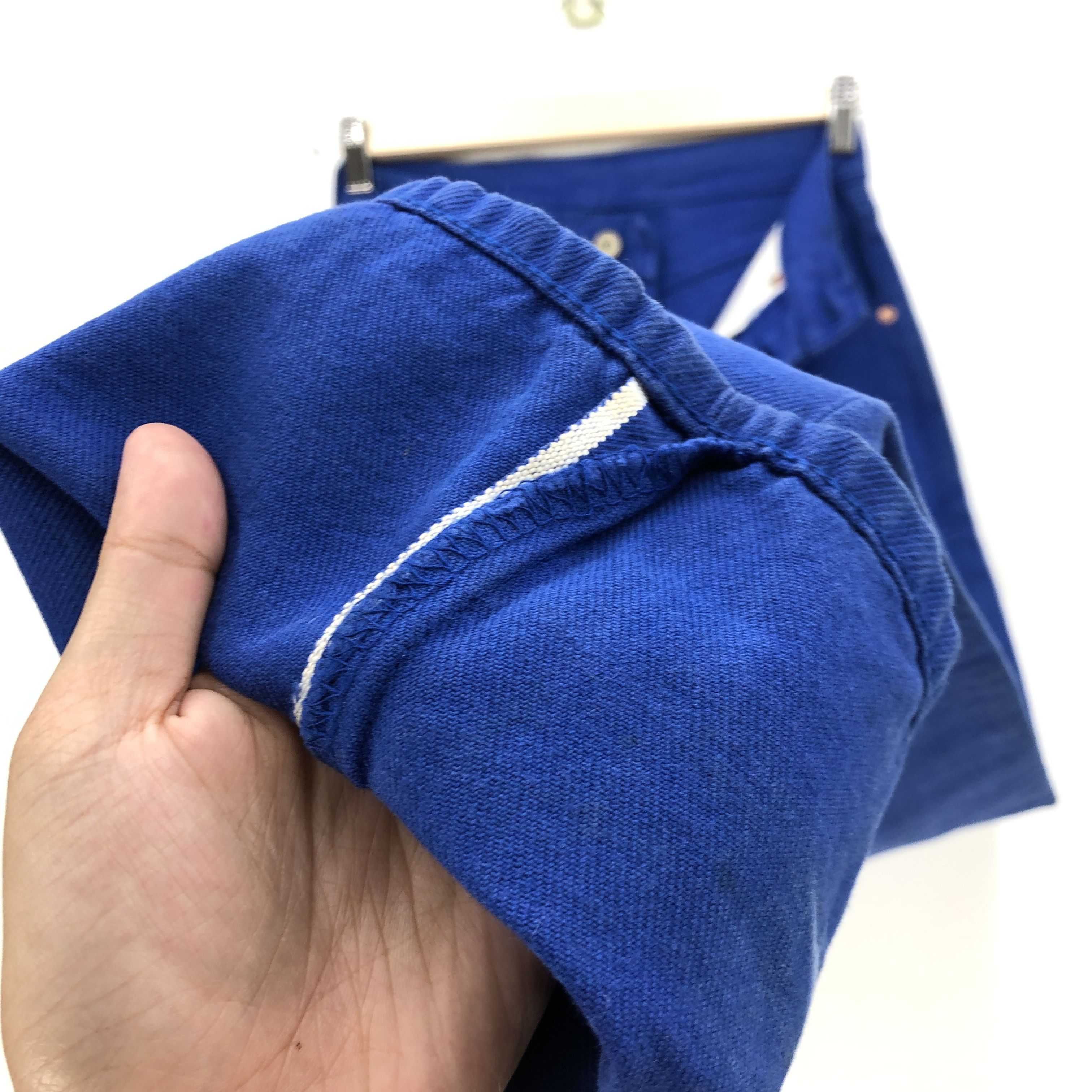 Studio D'Artisan Vintage Studio D'artisan Selvedge Jeans Japanese Blue Denim Size 26" / US 2 / IT 38 - 8 Thumbnail