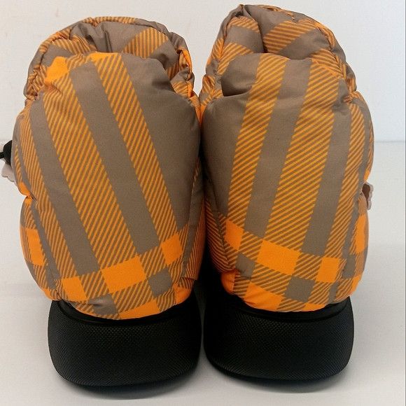 Burberry Burberry Men's Yellow Check Pillow Boots - EU44/US11 Size US 11 / EU 44 - 12 Thumbnail