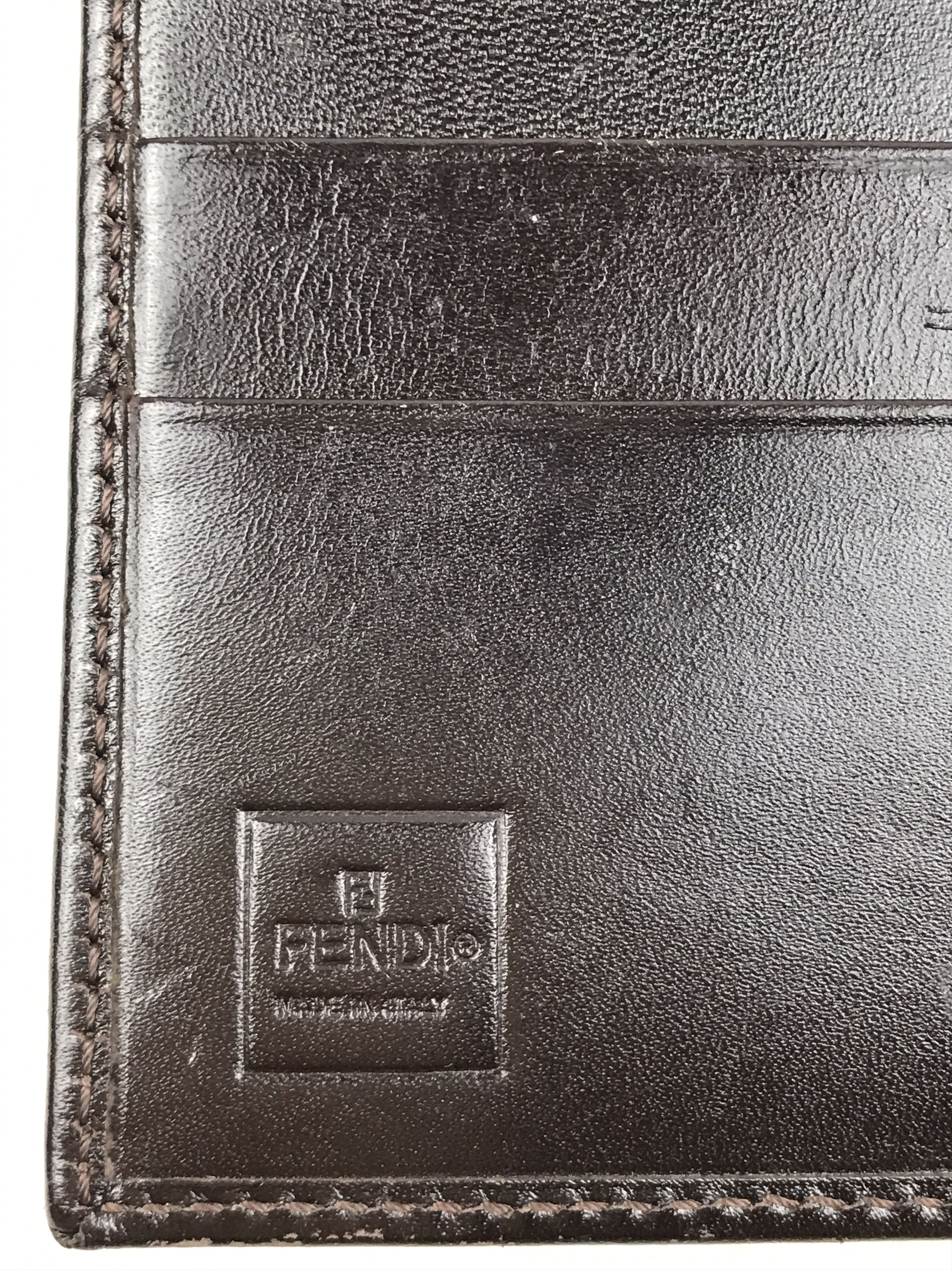 Fendi Fendi Zucca Bifold Wallet Size ONE SIZE - 4 Thumbnail