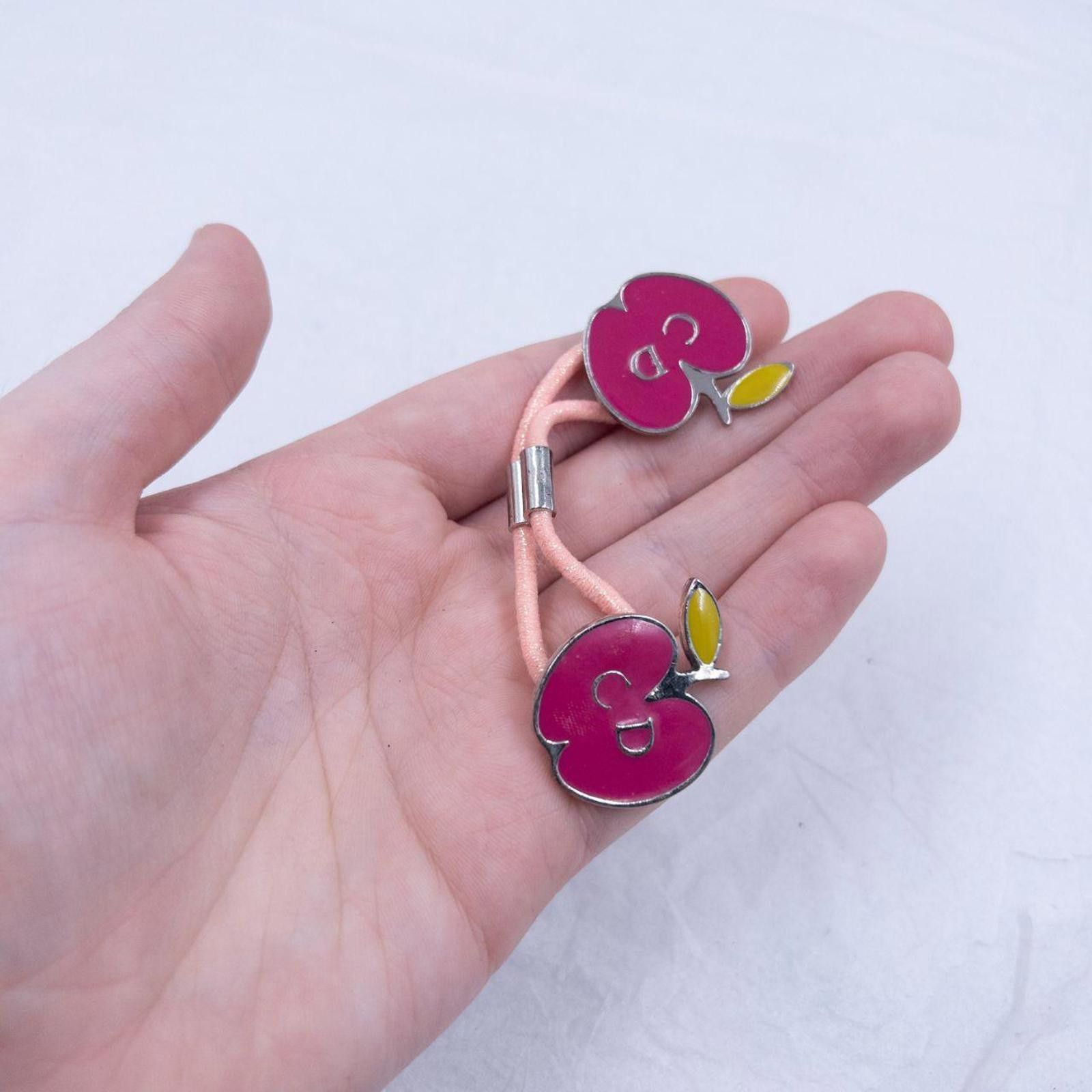 Dior Vintage Dior Apple Charm Hair Tie Size ONE SIZE - 4 Thumbnail