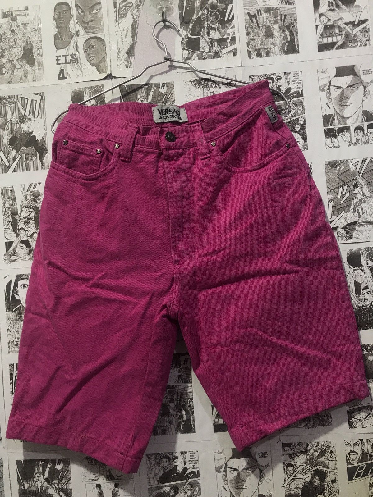 Versace Vintage Versace Shorts Denim Jean Size 28 Size 28" / US 6 / IT 42 - 1 Thumbnail