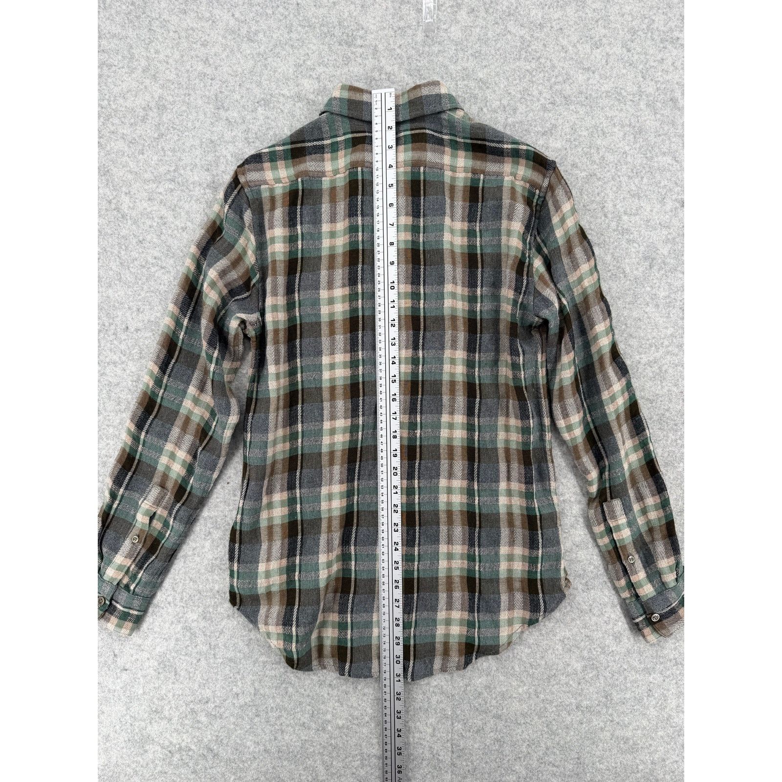 7 For All Mankind NWOT 7 For All Mankind Twill Check Long Sleeve Button Down Size US S / EU 44-46 / 1 - 8 Thumbnail