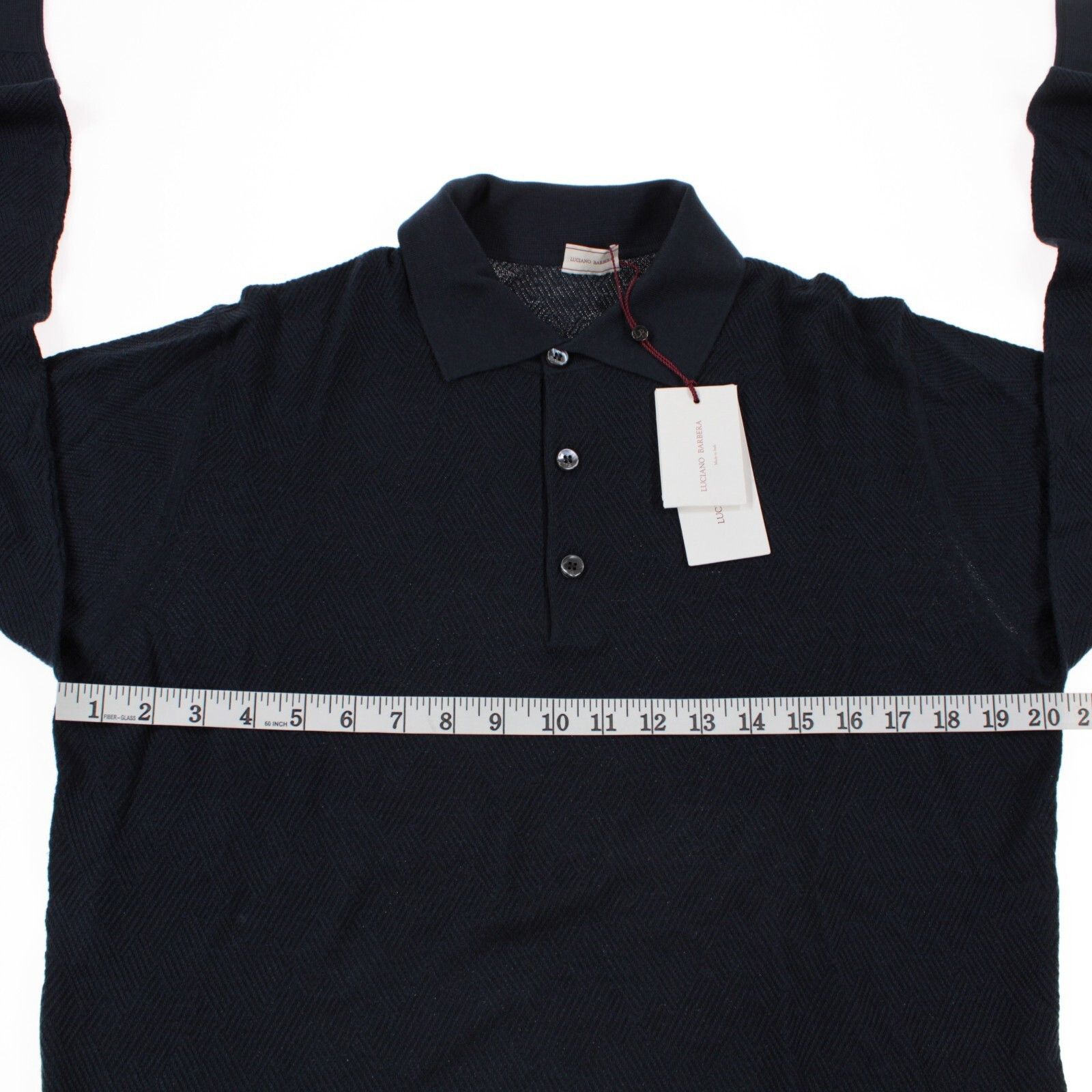 Luciano Barbera Luciano Barbera Sweater Size US L in Blue Size US L / EU 52-54 / 3 - 5 Thumbnail