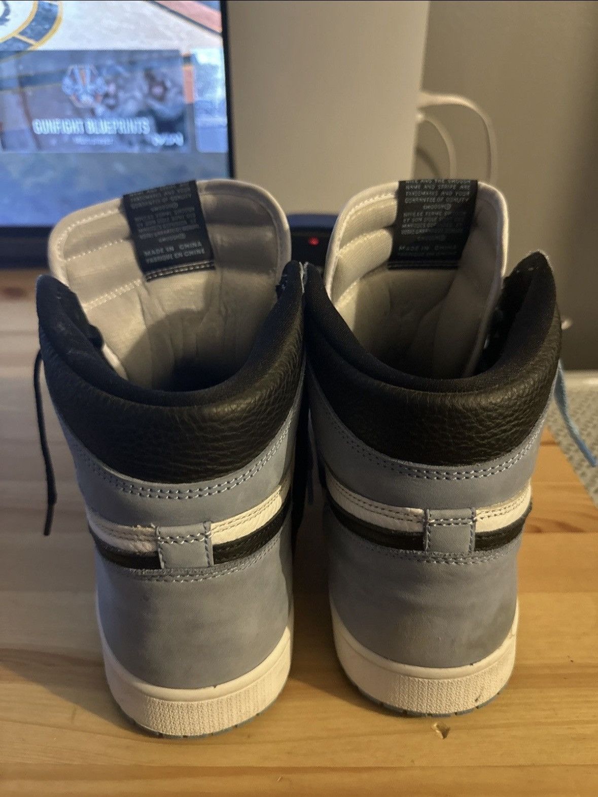 Jordan Brand Jordan 1 Retro High OG University Blue Size US 12 / EU 45 - 6 Thumbnail