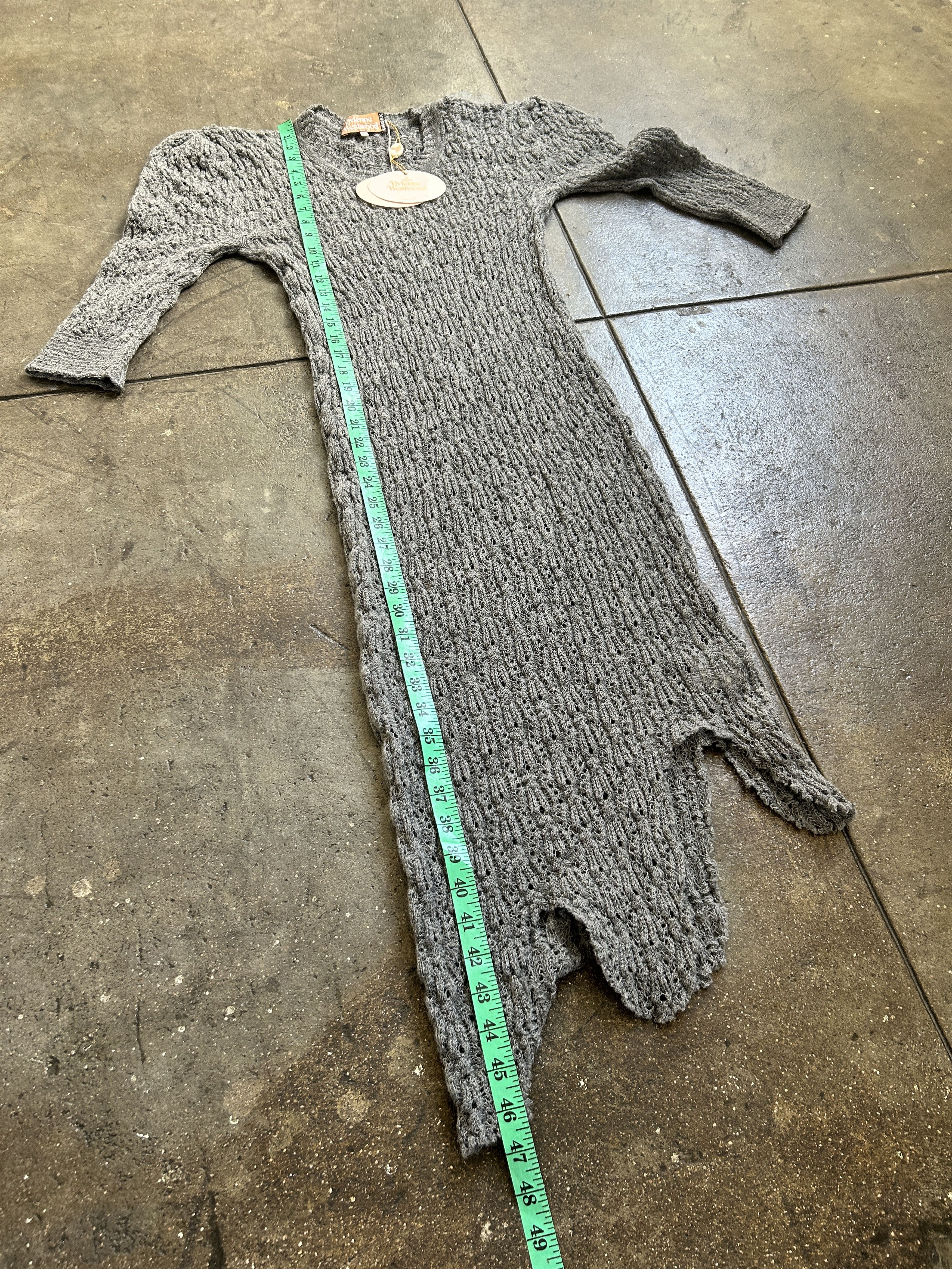 Vivienne Westwood 1320$ A/W 2017 Frost Dress in Wool w/ Cool Details Size S / US 4 / IT 40 - 11 Thumbnail