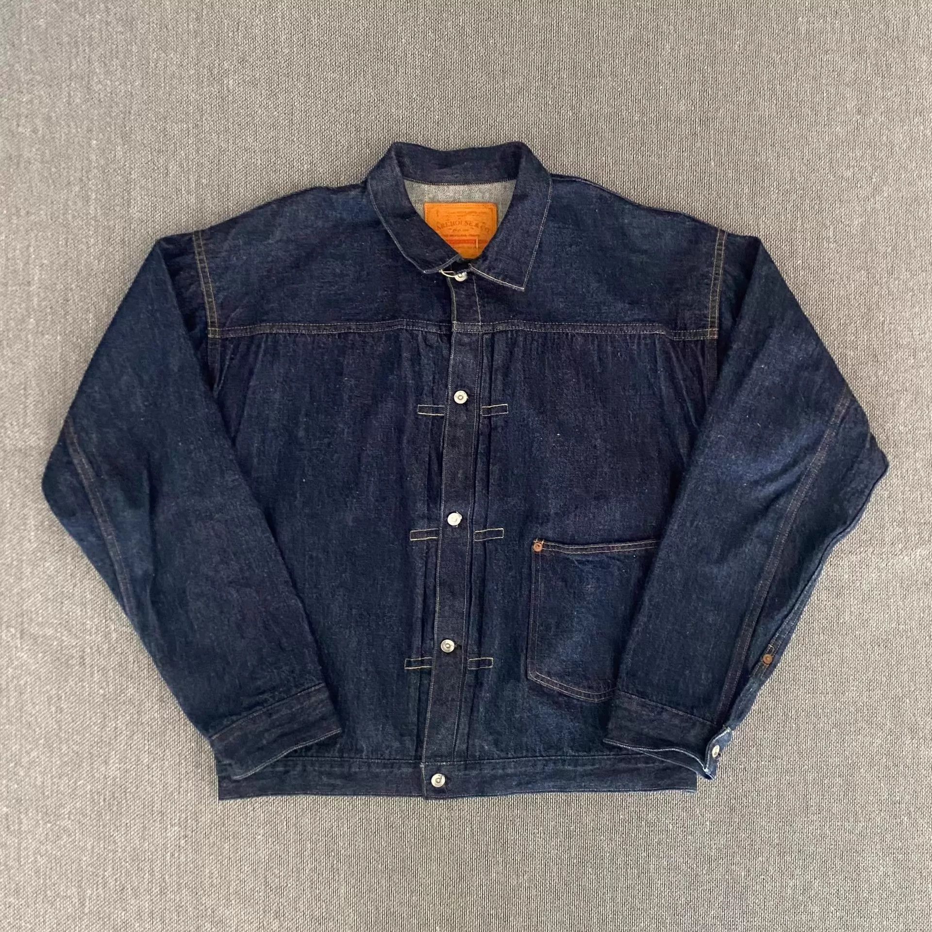 Warehouse Warehouse 2001xx 1920s Natural Indigo Denim Jkt 42 Size US L / EU 52-54 / 3 - 1 Thumbnail