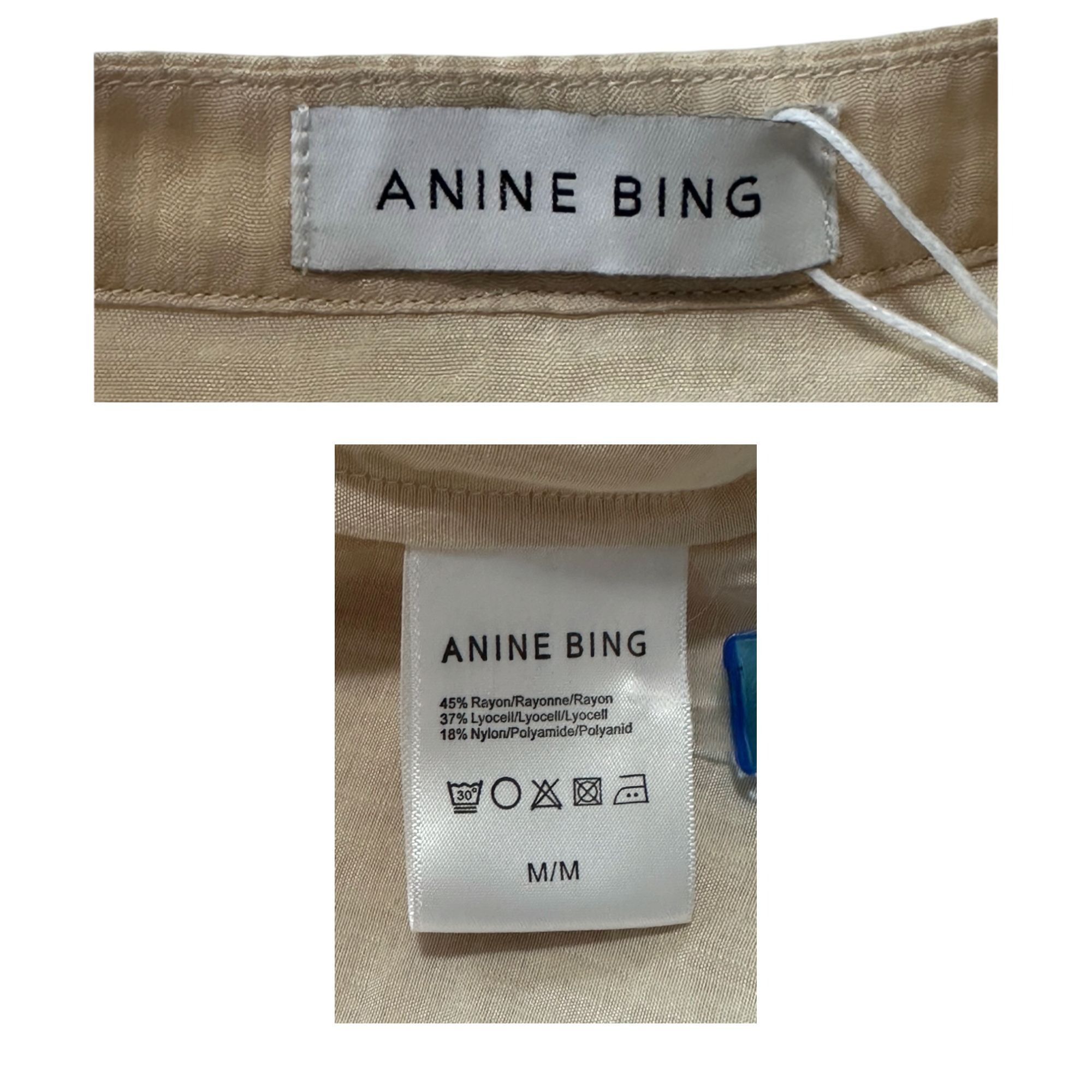 Anine Bing ANINE BING Liv Dress – Champagne – Size M – New with tag Size M / US 6-8 / IT 42-44 - 4 Thumbnail