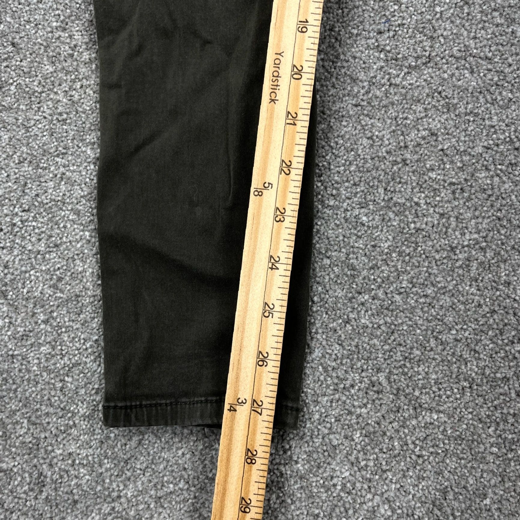 American Eagle Outfitters American Eagle Jeans Women 4 Gray Jegging Mid Rise Sateen Stretch Pants Ladies Size 27" / US 4 / IT 40 - 6 Thumbnail