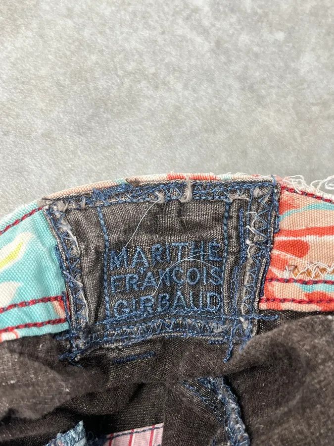 Marithe + Francois Girbaud SS2006 Marithé + François Girbaud Grey Faded Relaxed Pants Size US 30 / EU 46 - 11 Thumbnail