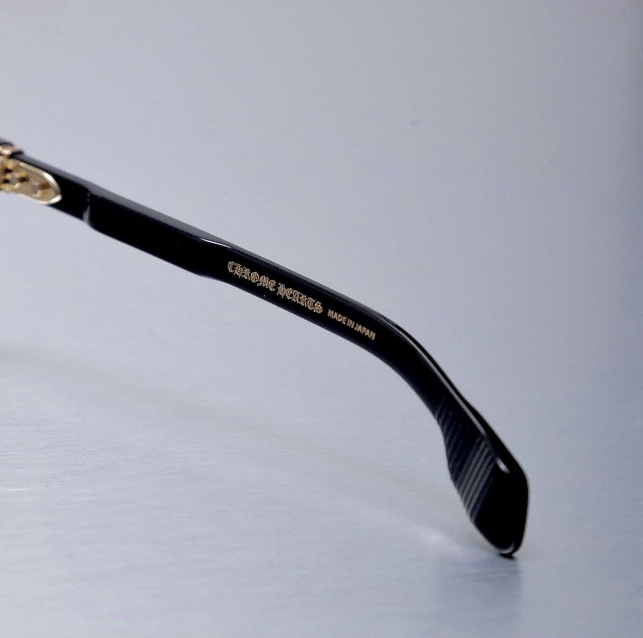 Chrome Hearts CHROME HEARTS CHIRP CHIRP-A BLACK - 18KGP GLASSES Size ONE SIZE - 4 Thumbnail