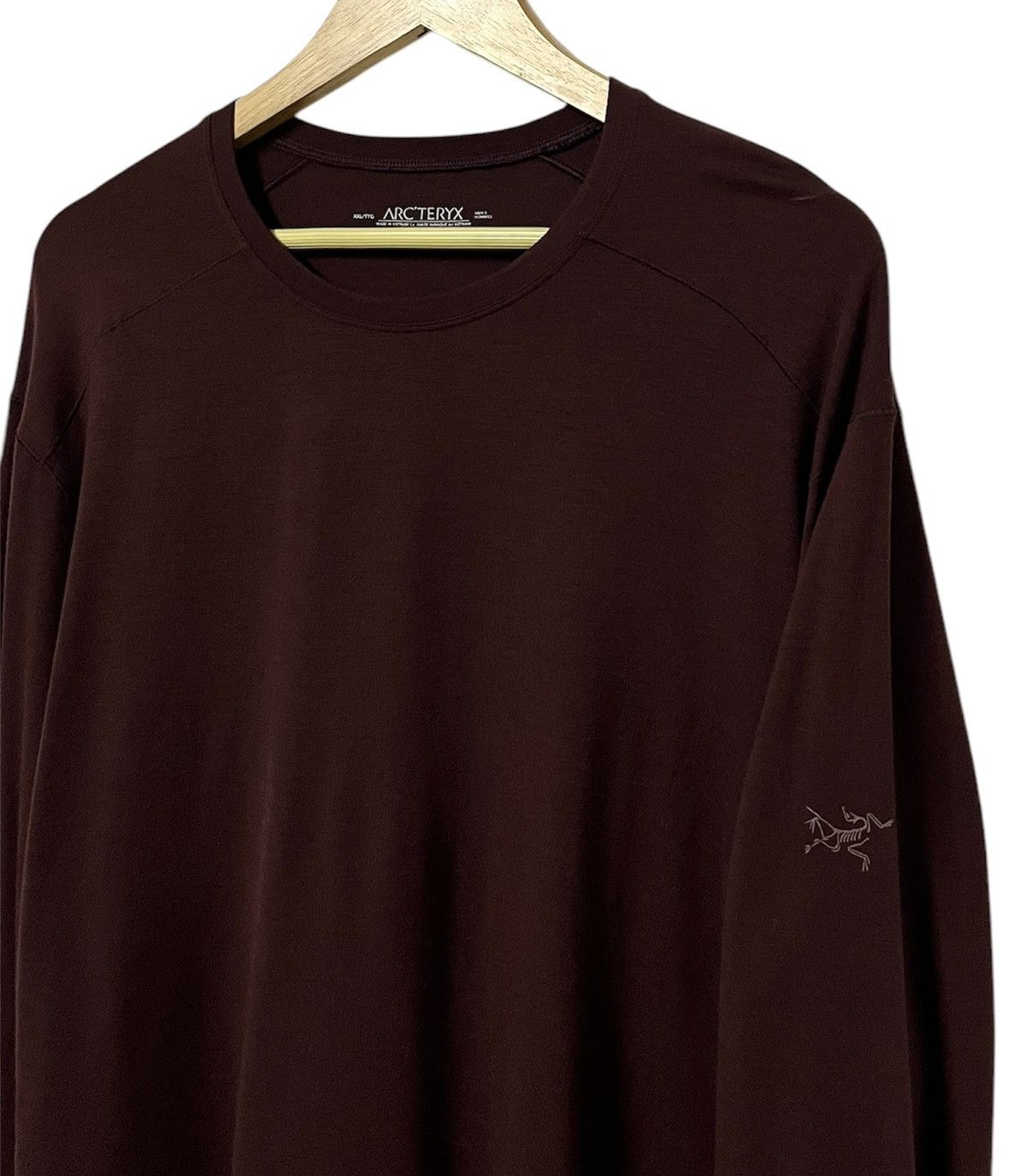 Arc'teryx ARCTERYX SATORO AR CREW NECK LONG SLEEVE LOGO TSHIRT Size US XL / EU 56 / 4 - 3 Thumbnail