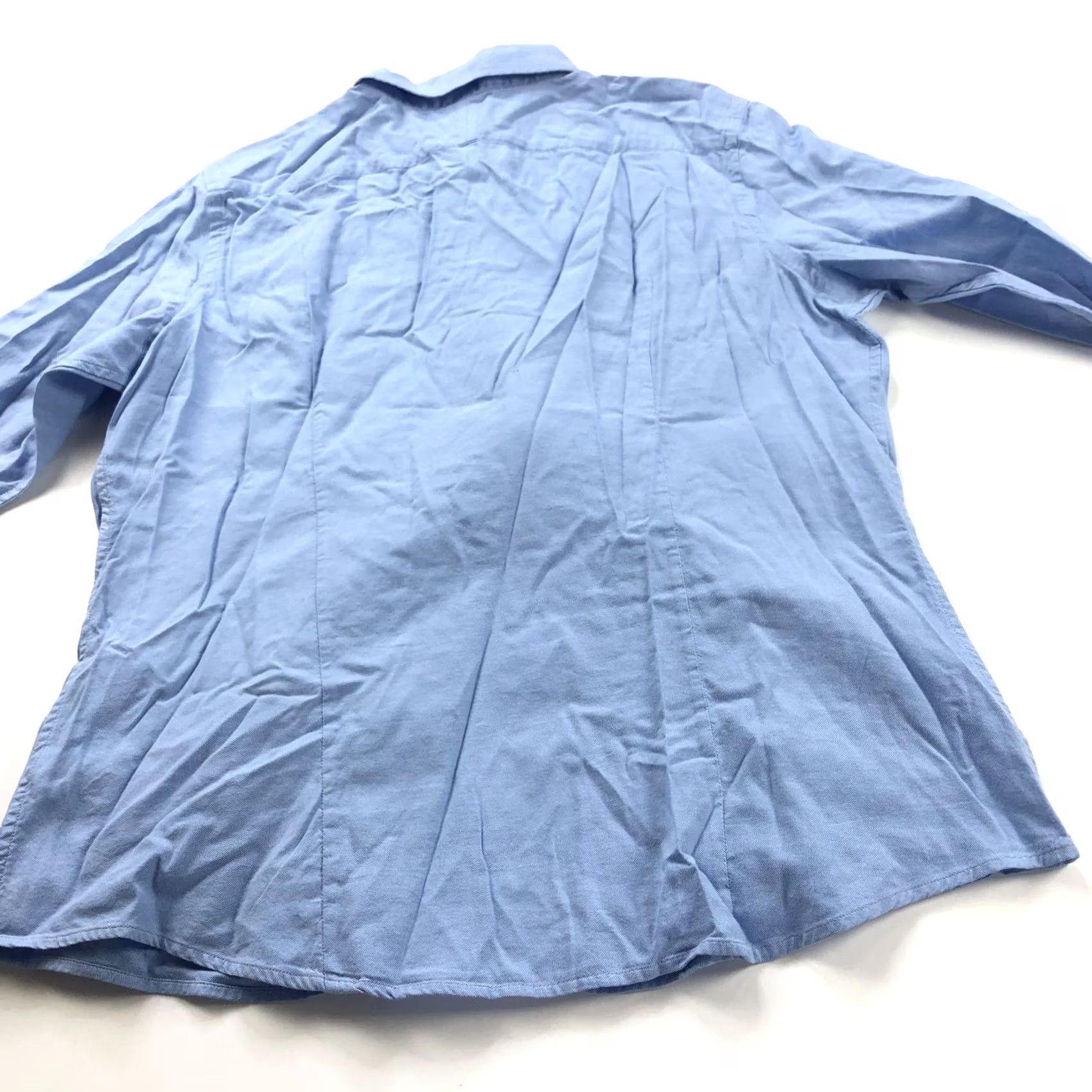 Banana Republic Banana Republic Shirt XL Blue Cotton Button Long Sleeve Soft Wash NEW Size XL / US 12-14 / IT 48-50 - 5 Thumbnail