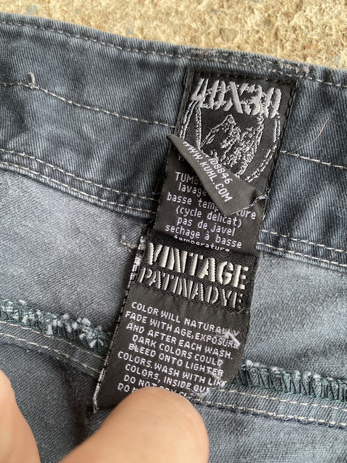 Kuhl × Vintage Kuhl Rydr Vintage Patina Dye Hiking Canvas Pants Size US 42 / EU 58 - 7 Thumbnail