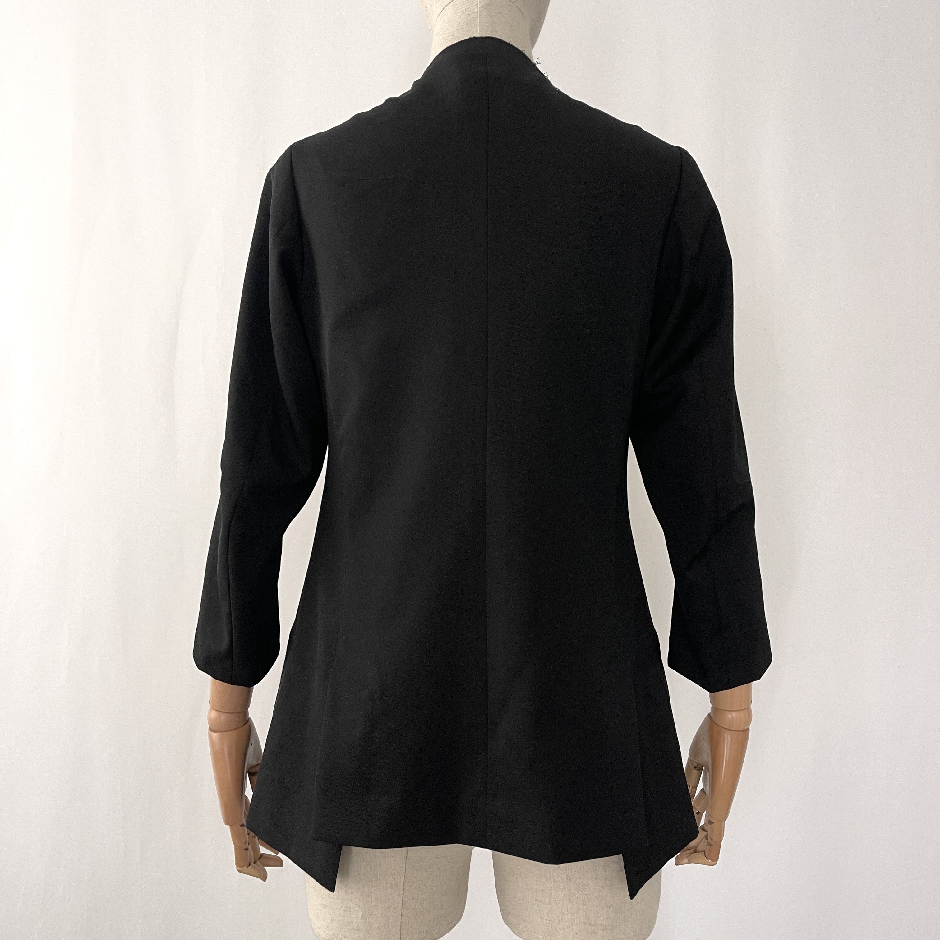 Yohji Yamamoto YOHJI YAMAMOTO Black Wool Jacket size 1 Size S / US 4 / IT 40 - 4 Thumbnail