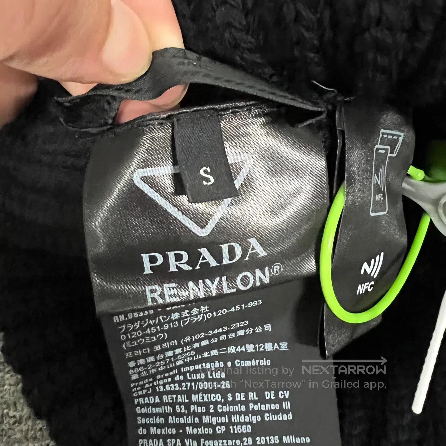Prada Prada size s Delta mark; woolen cap; cold cap| Size ONE SIZE - 6 Thumbnail