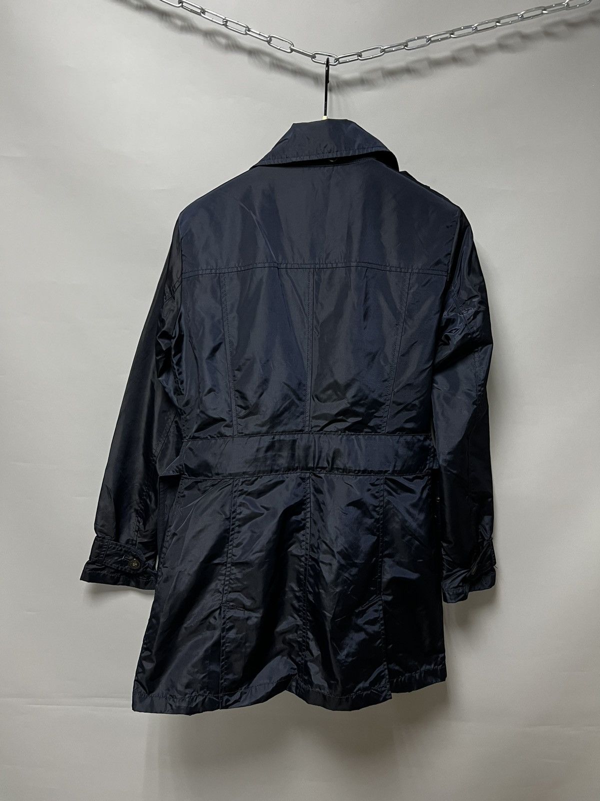Woolrich Woolen Mills WOOLRICH Trench Coat For Women’s 100% Nylon Navy Size XS / US 0-2 / IT 36-38 - 2 Thumbnail