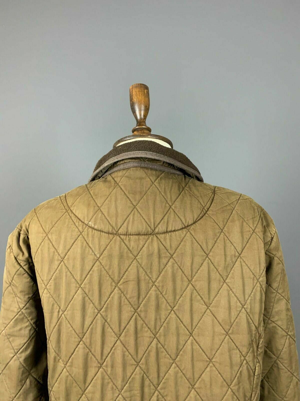 Barbour Ladies Barbour Brown Quilted Jacket Size UK 14 USA 10 Size L / US 10 / IT 46 - 9 Thumbnail