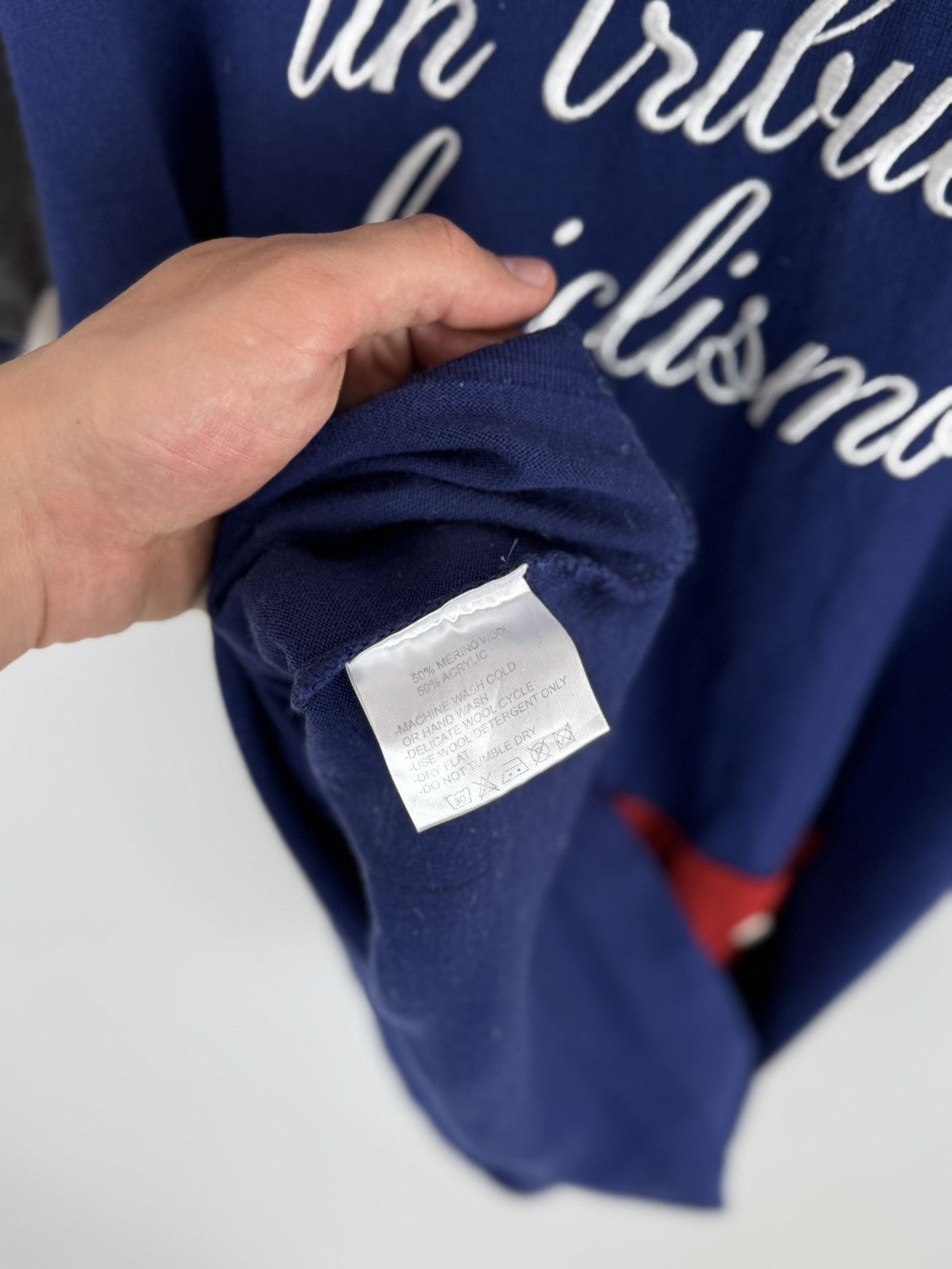 Other Blue de Genes Tributo Cycling Wool Jersey Size US XL / EU 56 / 4 - 12 Thumbnail