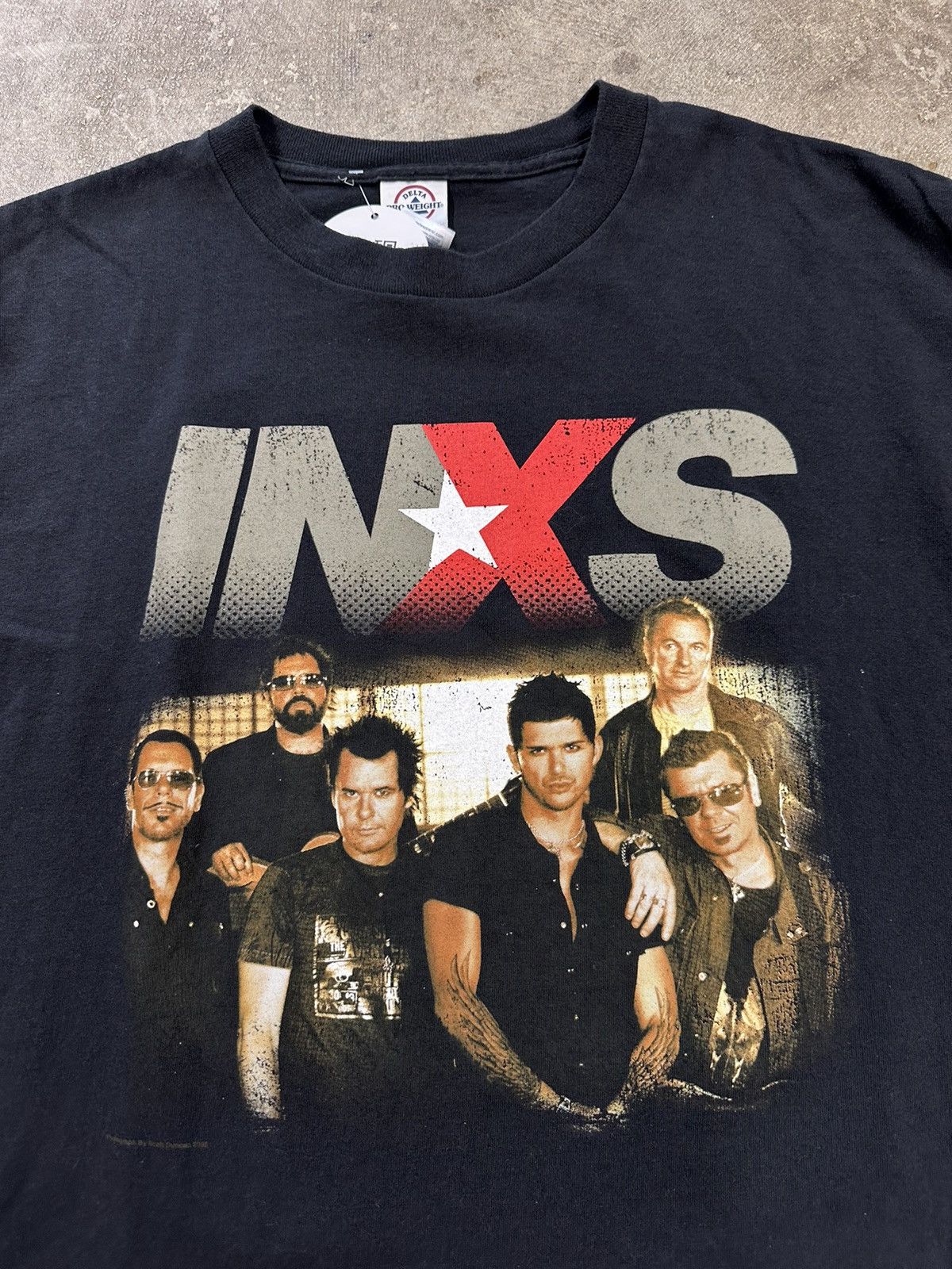 Band Tees Crazy Y2K INXS 2006 Tour Concert Merch Band T-Shirt Size US XXL / EU 58 / 5 - 4 Thumbnail