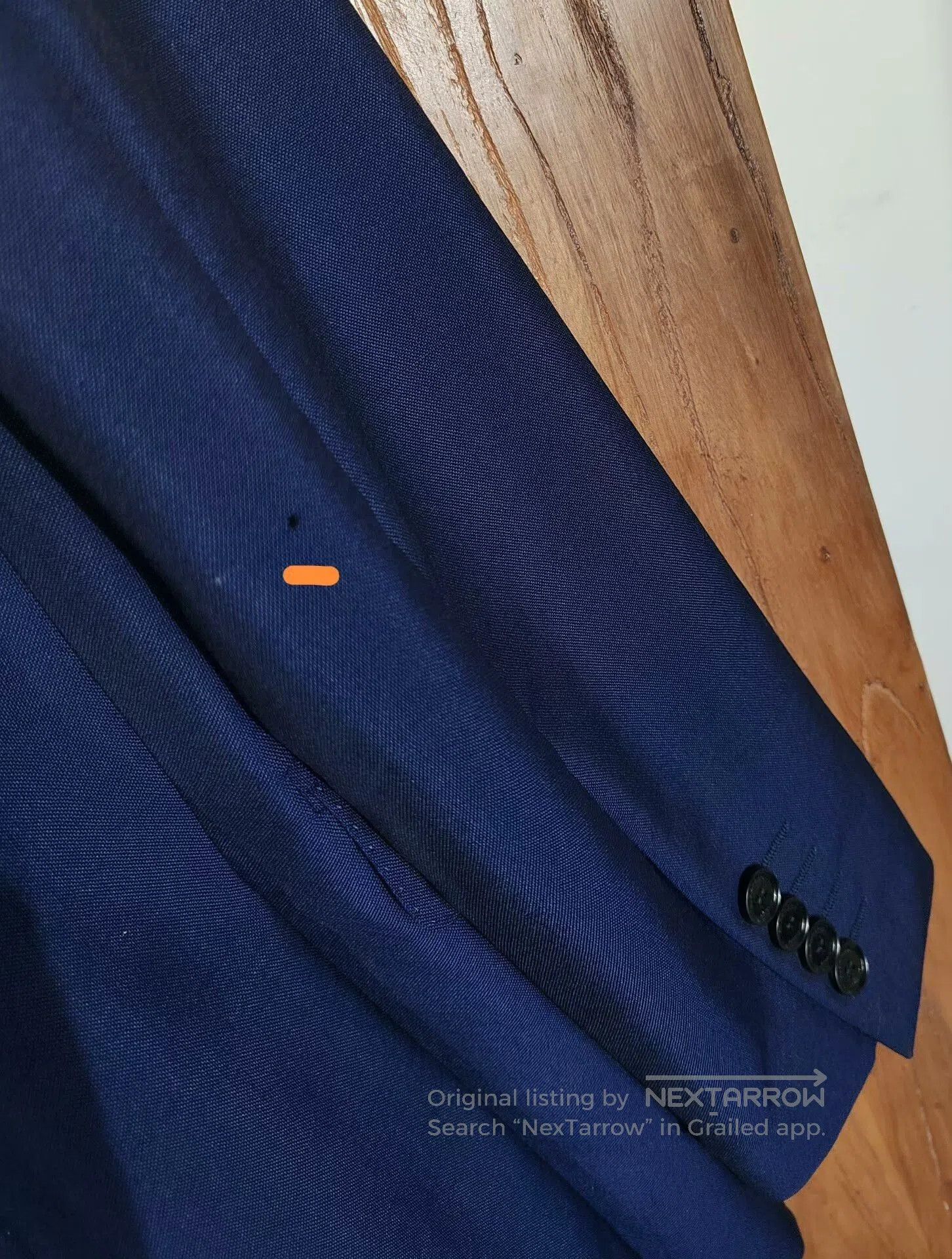Burberry Dark Blue Suit Set.