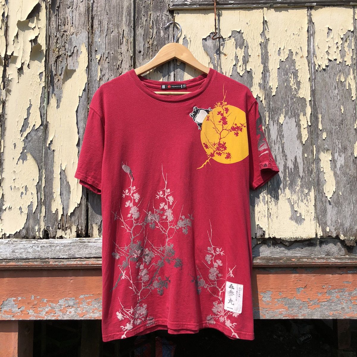 🔥Rare🔥 Sanmaruichi Frog Sukajan Embroidered Tshirt