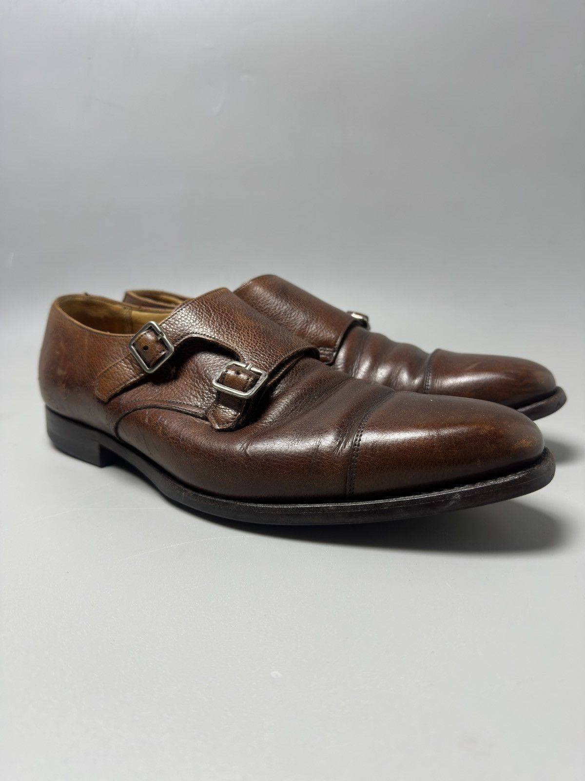 Crockett & Jones Crockett & Jones — Pebble Grain Lowndes Size US 8 / EU 41 - 1 Thumbnail