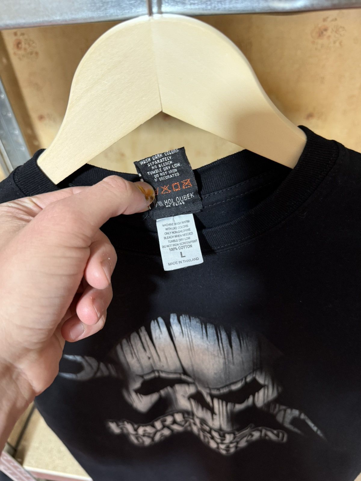 Harley Davidson × Vintage Vintage 90’s Harley Davidson Skull Bike Retro T-Shirt Y2K Size US S / EU 44-46 / 1 - 6 Thumbnail