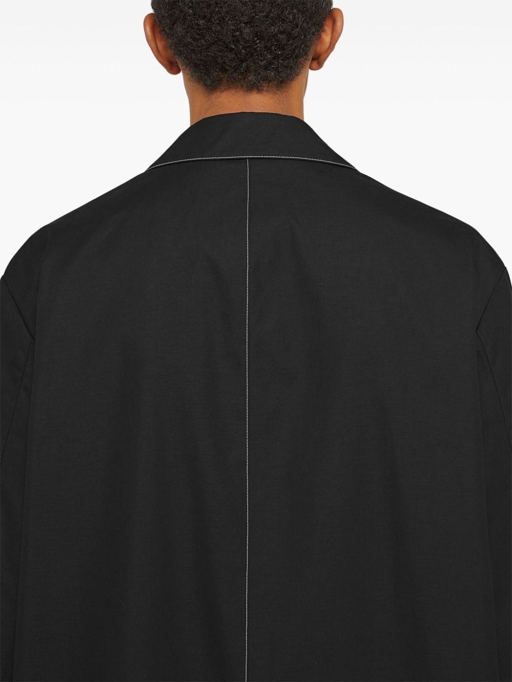 Jil Sander o1w1db10825 Coat in Black Size US L / EU 52-54 / 3 - 6 Thumbnail