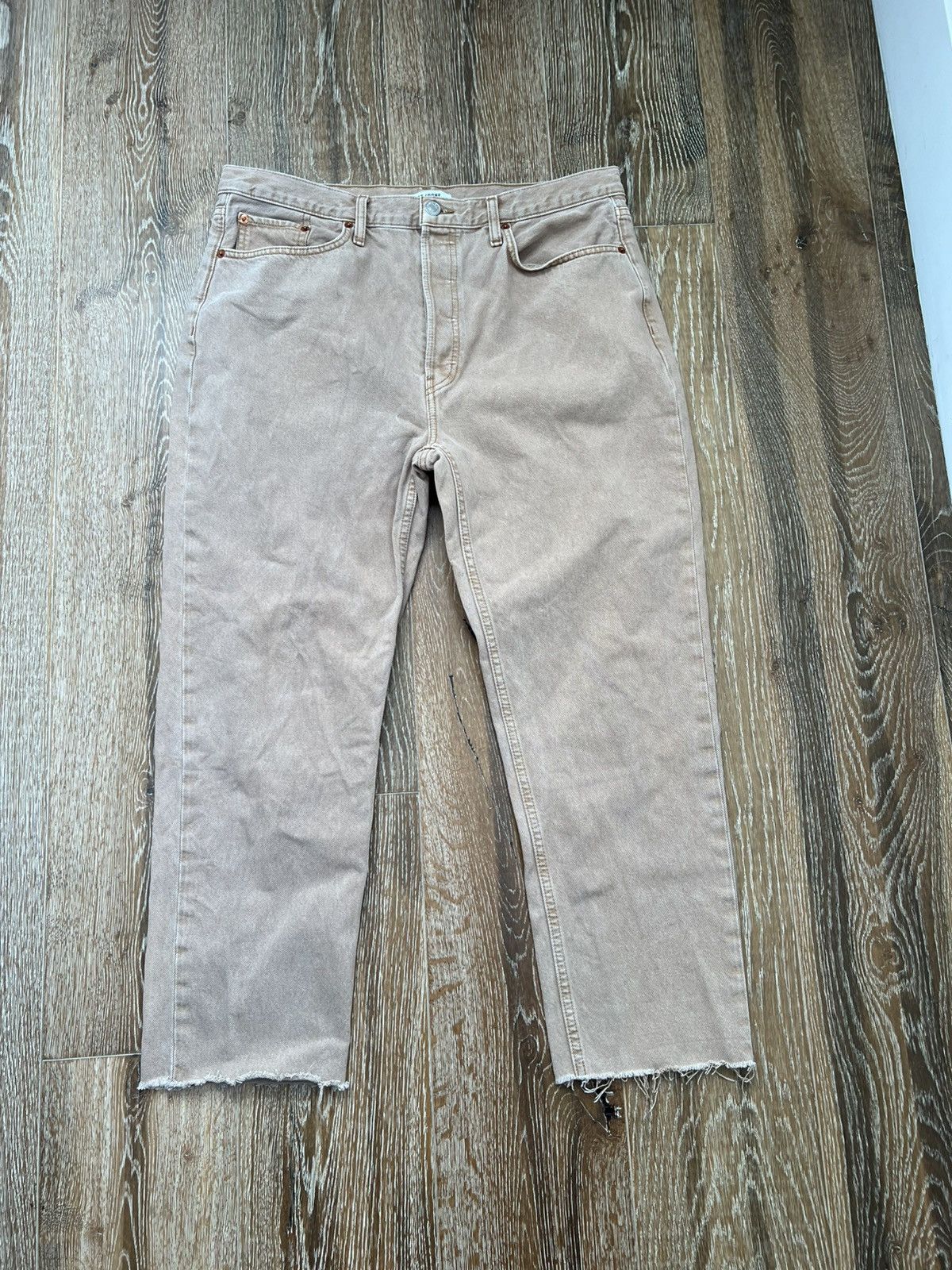 RE/DONE RE/DONE Originals 70s Stove Pipe Jeans Size 32" / US 10 / IT 46 - 1 Thumbnail