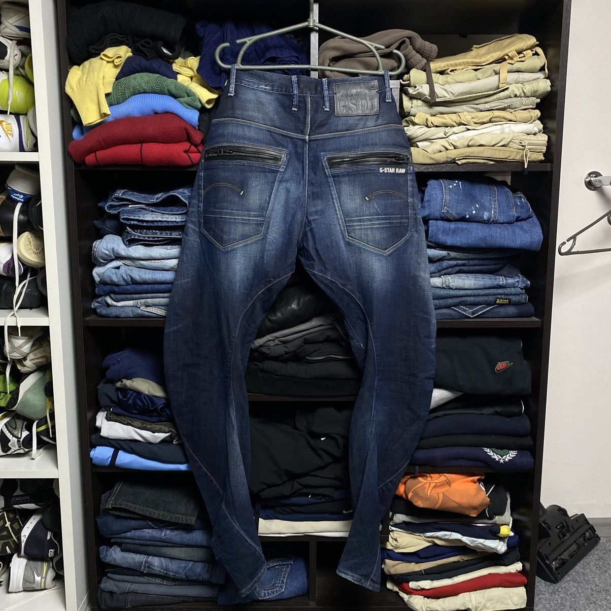 G-Star Vintage G-Star Raw Bananas y2k opium japanese jeans Size US 34 / EU 50 - 1 Thumbnail
