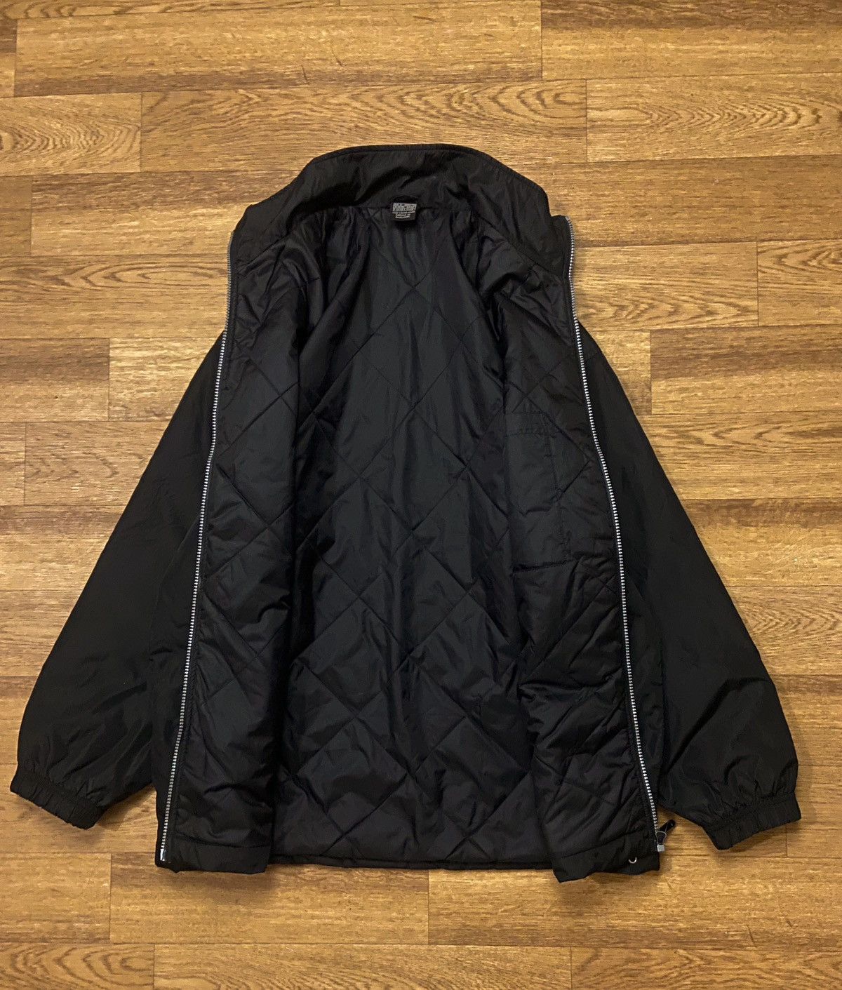 Nike × Vintage OOs Nike Vintage Jacket Nylon Swoosh Hooded Drill Size US S / EU 44-46 / 1 - 3 Thumbnail