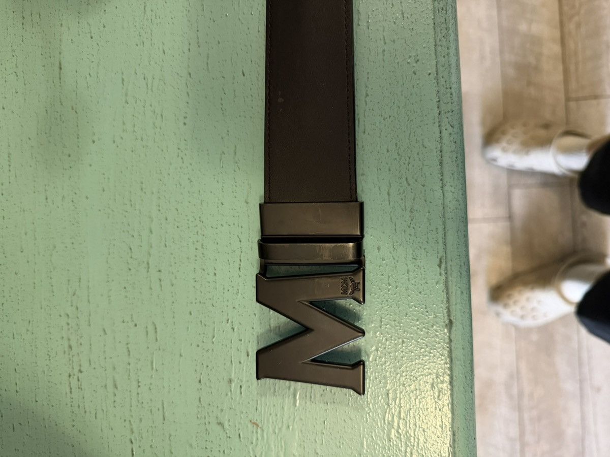 MCM Reversible MCM leather belt Size 32 - 4 Thumbnail