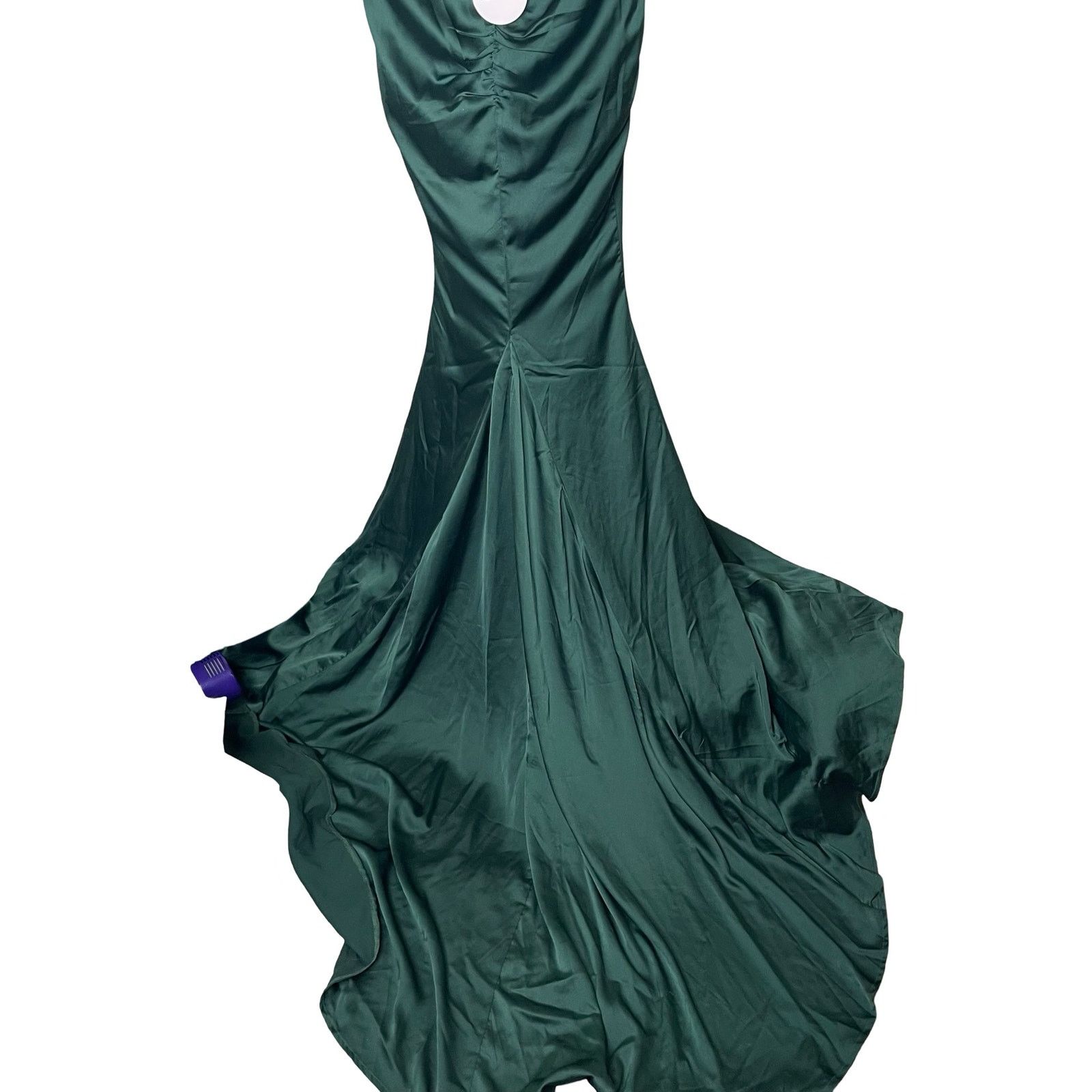 Other New Alamour the label Delara emerald maxi dress with train S Size S / US 4 / IT 40 - 12 Thumbnail