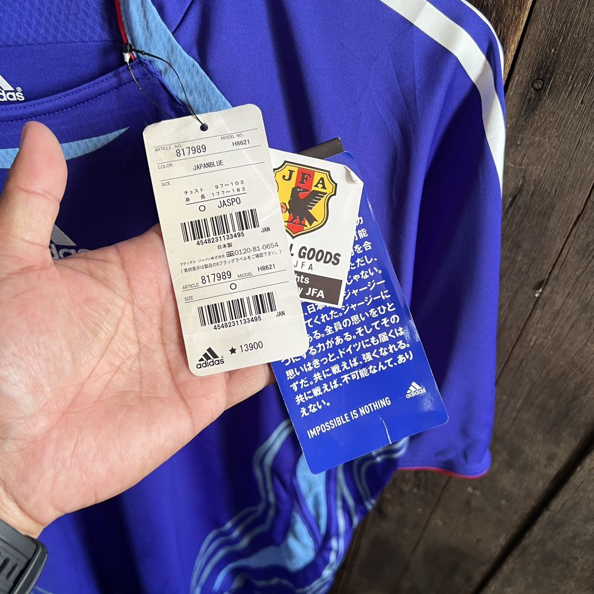 Adidas × Vintage Japan Home 2006 World Cup Match Prepare Adidas Jersey Size US M / EU 48-50 / 2 - 5 Thumbnail