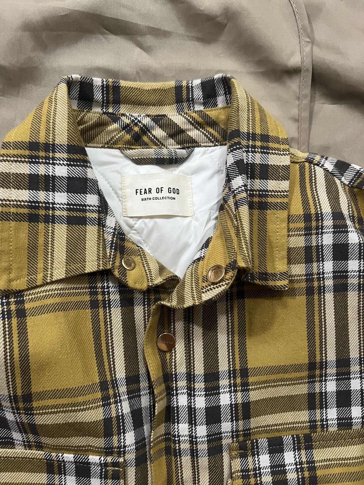 Fear of God Fear of God Plaid Shirt Jacket size S $1500 Size US S / EU 44-46 / 1 - 2 Thumbnail