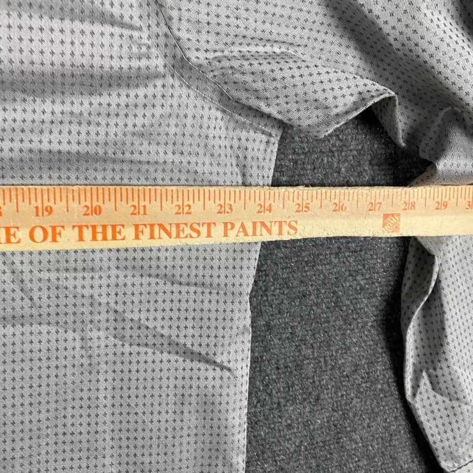 Egara Egara Dress Shirt Men's XL Slim Fit Long Sleeve 100% Cotton Size US XL / EU 56 / 4 - 4 Thumbnail
