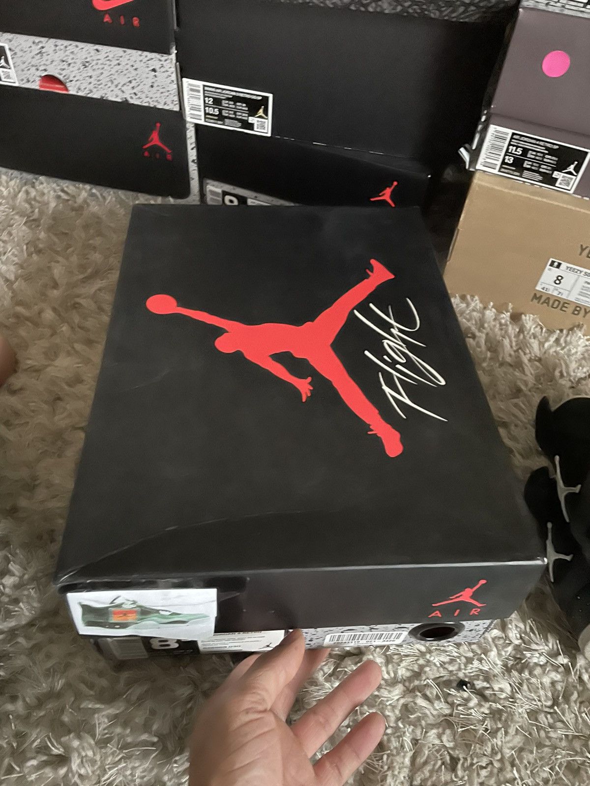 Nike Jordan 4 Fear 2013 Release Size US 8.5 / EU 41-42 - 12 Thumbnail