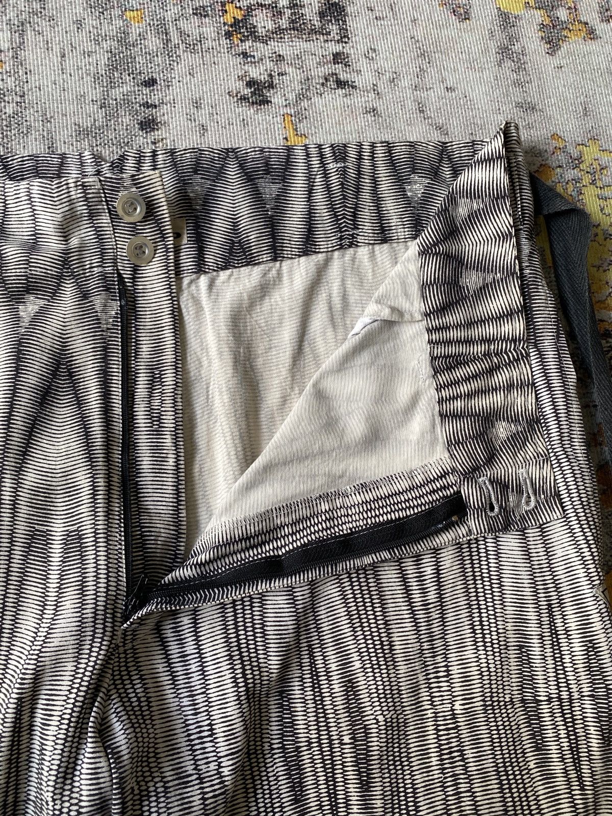 Japanese Brand Junko Koshino Artist Life Zebra Design Pant Size US 36 / EU 52 - 17 Thumbnail