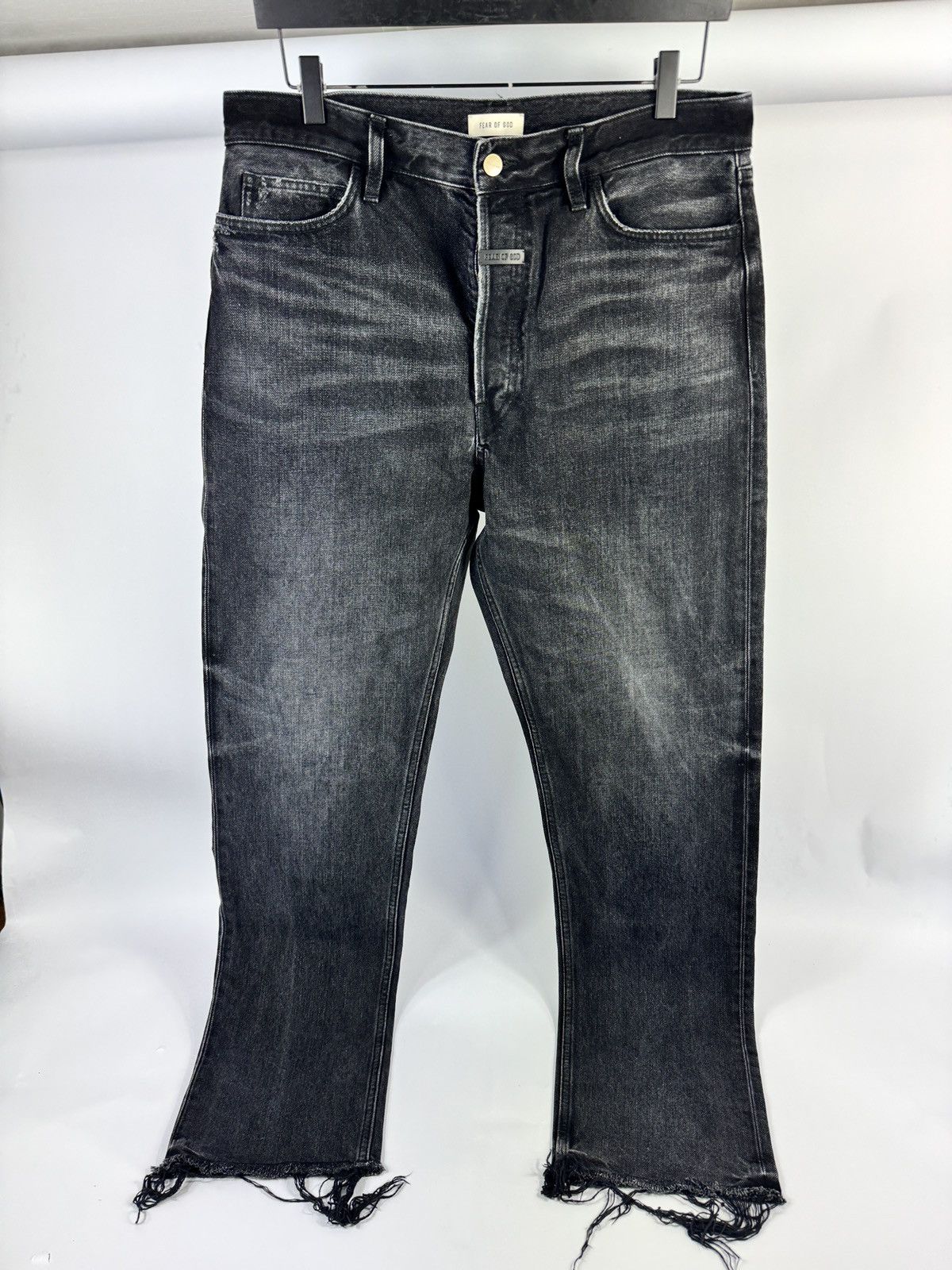 Fear of God STRAIGHT LEG DENIM JEANS Size US 34 / EU 50 - 1 Thumbnail
