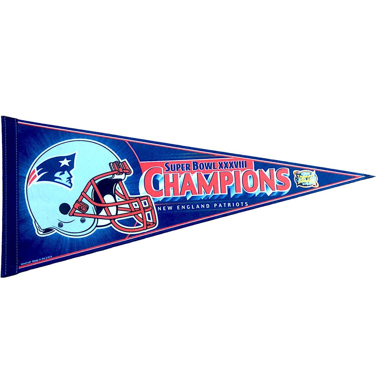 NFL New England Patriots 2004 Super Bowl XXXVIII Pennant Size ONE SIZE - 1 Thumbnail