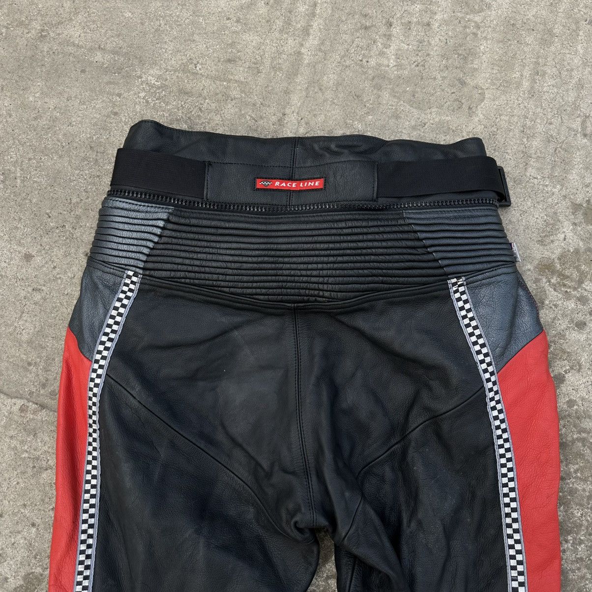 Genuine Leather × Japanese Brand Vintage Japanese Style Moto Leather Pants Racing Size 30 00s Size US 30 / EU 46 - 8 Thumbnail