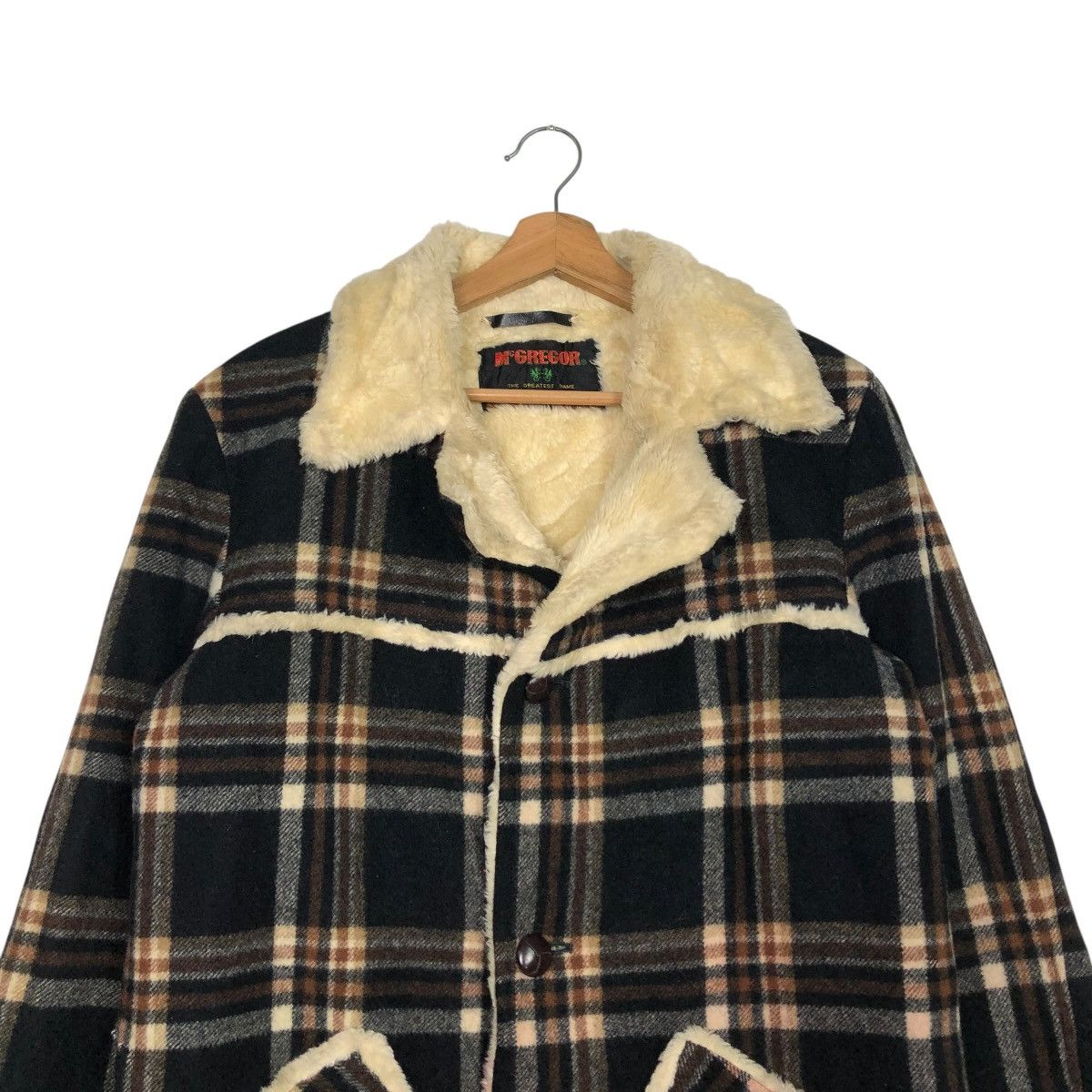 McGregor 🔥VINTAGE WOOL CHORE JACKET MCGREGOR TARTAN ISSEY MIYAKE Size US M / EU 48-50 / 2 - 5 Thumbnail