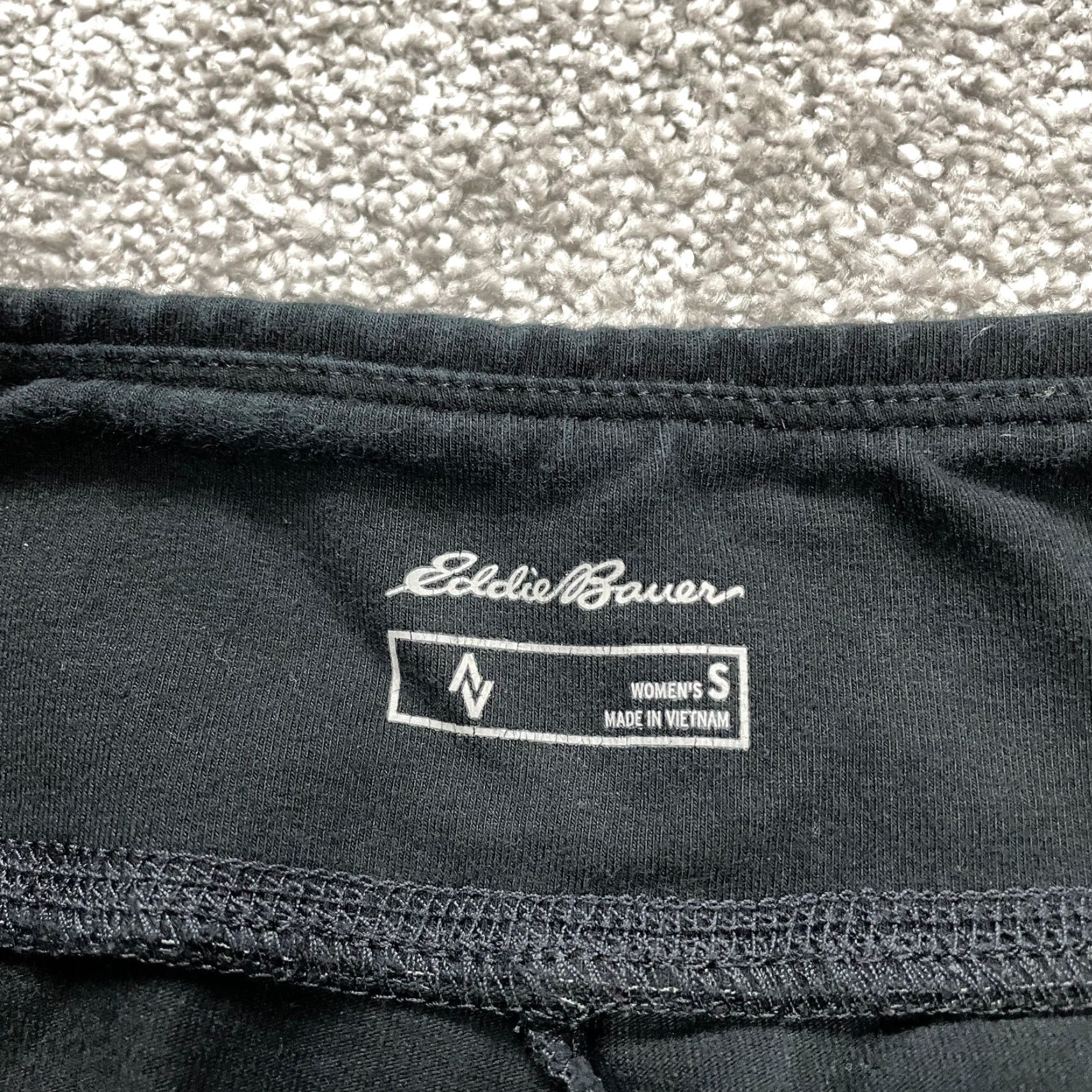 Eddie Bauer VINTAGE Eddie Bauer Leggings Womens Small Activewear Casual Travel Solid Black Stretch Athletic Fit Size 28" / US 6 / IT 42 - 7 Thumbnail