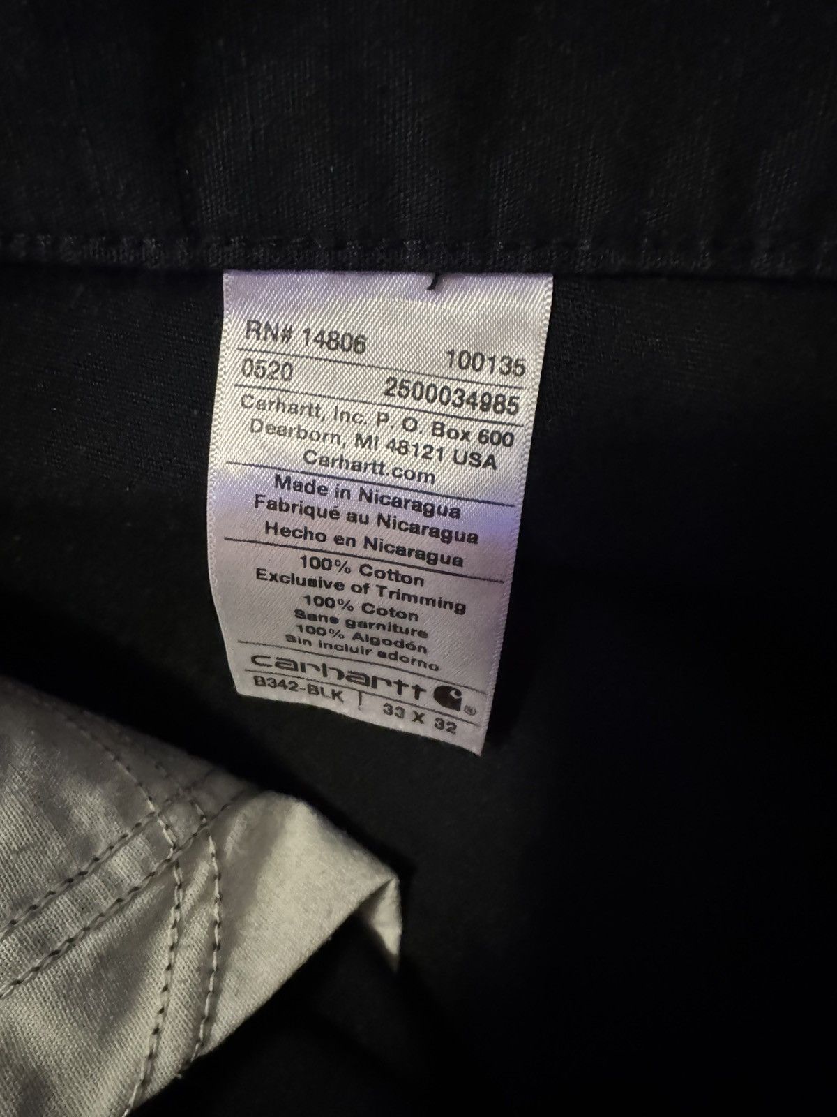 Carhartt Carhartt Pants Size US 33 - 4 Thumbnail