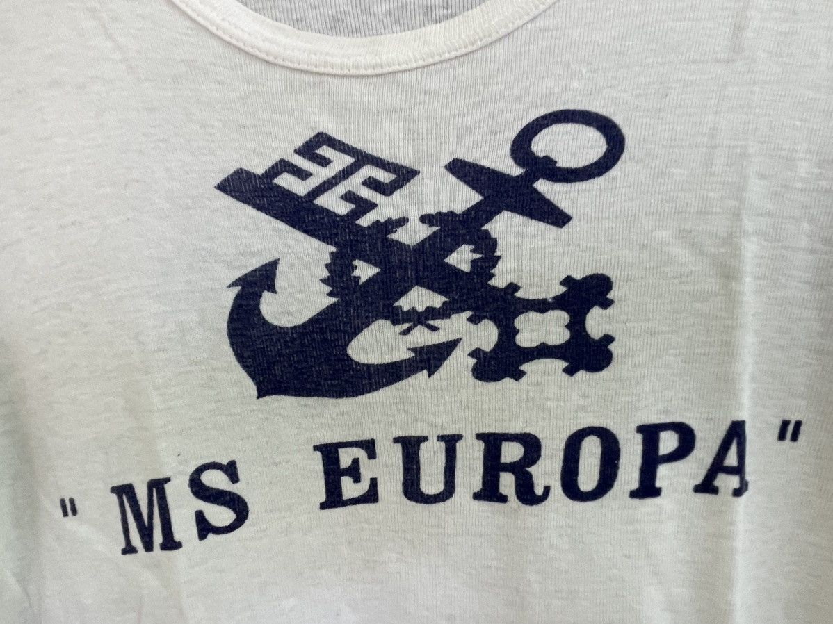 Vintage Vintage MS EUROPA Navy t shirt Size US S / EU 44-46 / 1 - 4 Thumbnail