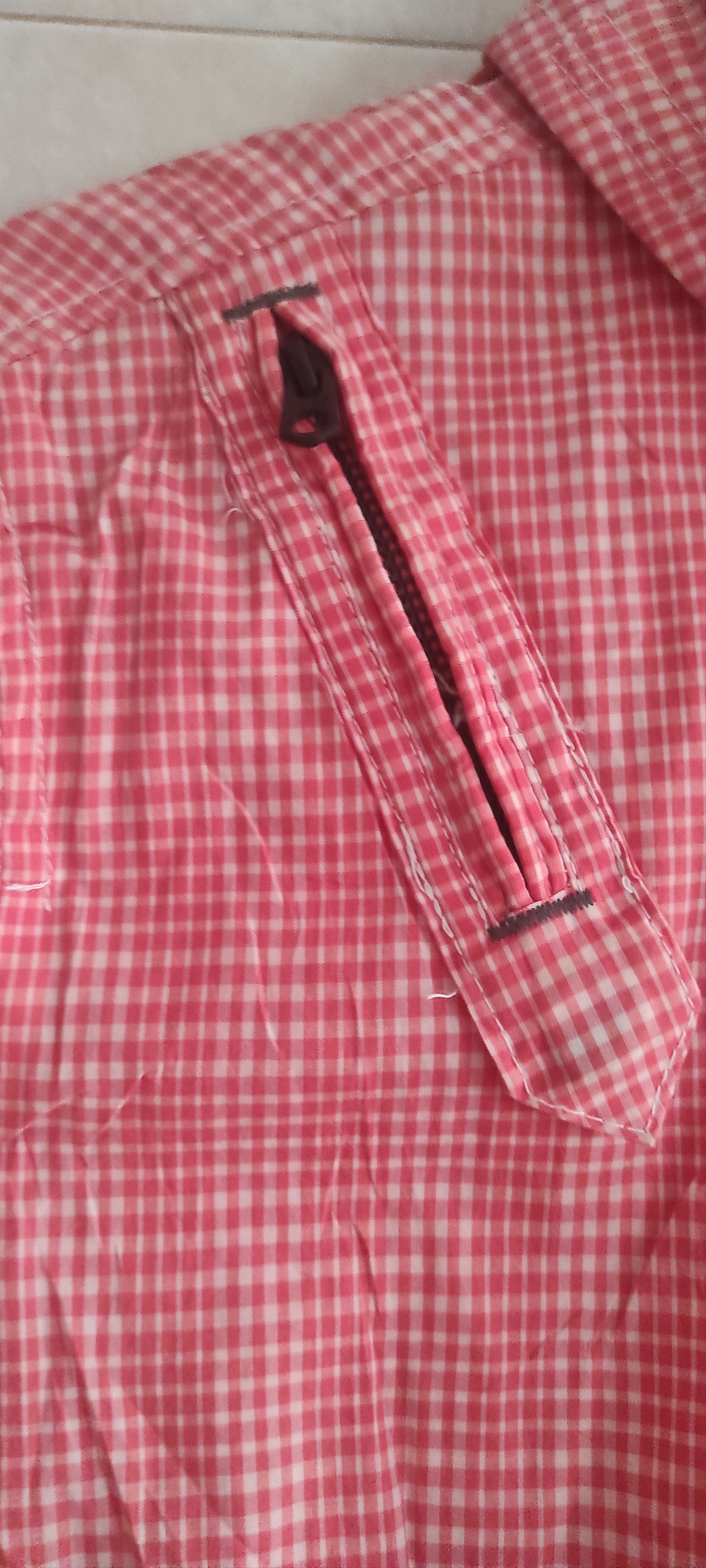 G-Star G-Star RAW Denim Women's Red Check Stripe Summer Jacket Size S / US 4 / IT 40 - 9 Thumbnail