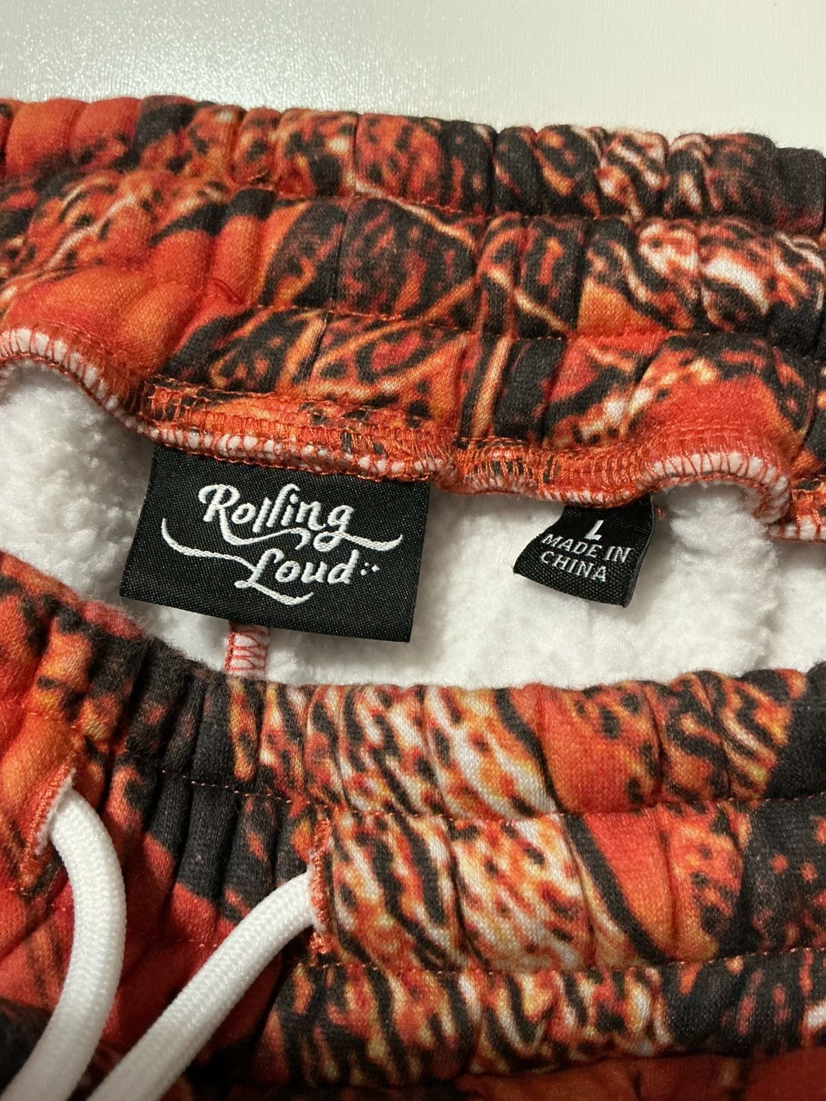 Rolling Loud Rolling Loud Open The Pit OG Skull Camo Jogger Sweatpants Size US 34 / EU 50 - 4 Thumbnail